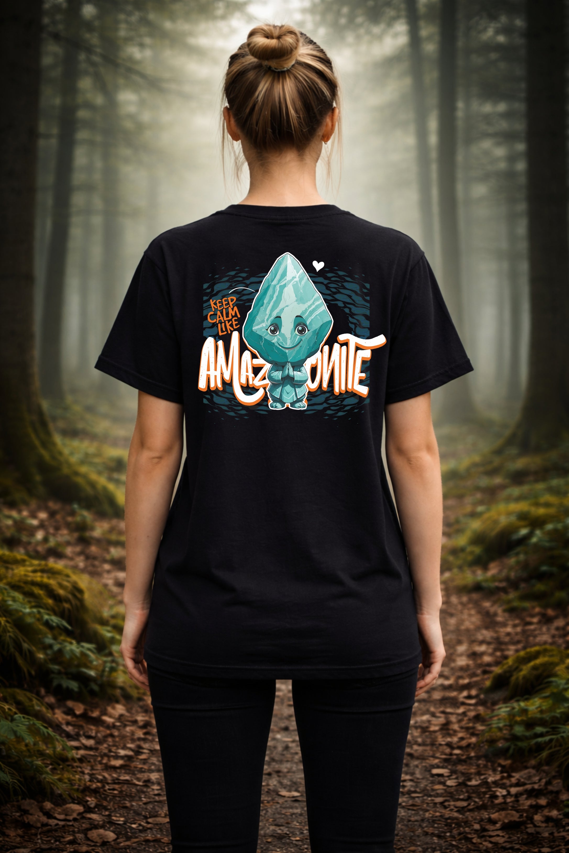 T-Shirt | Damen | Motiv: KEEP CALM LIKE AMAZONITE