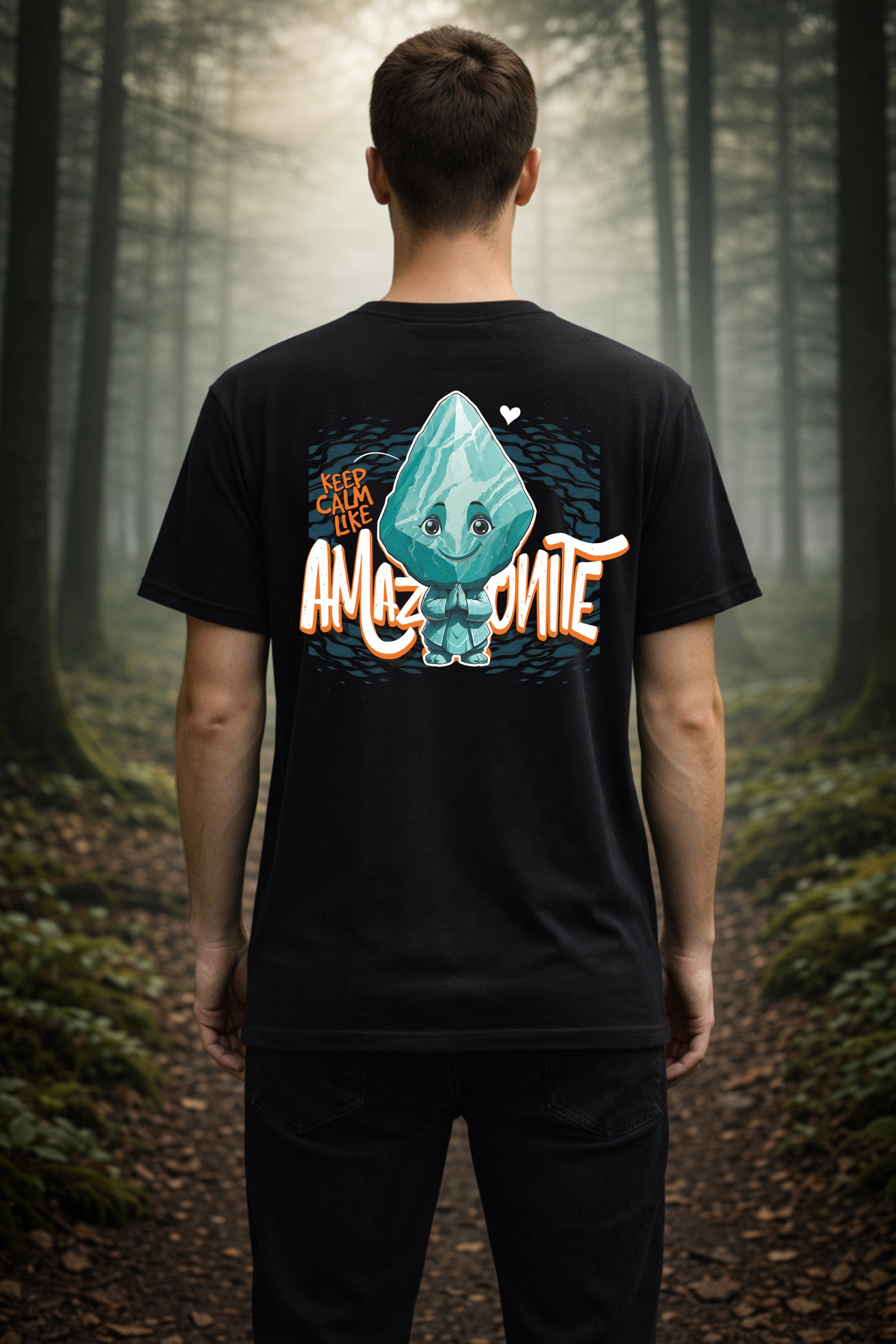 T-Shirt | Herren | Motiv:KEEP CALM LIKE AMAZONITE