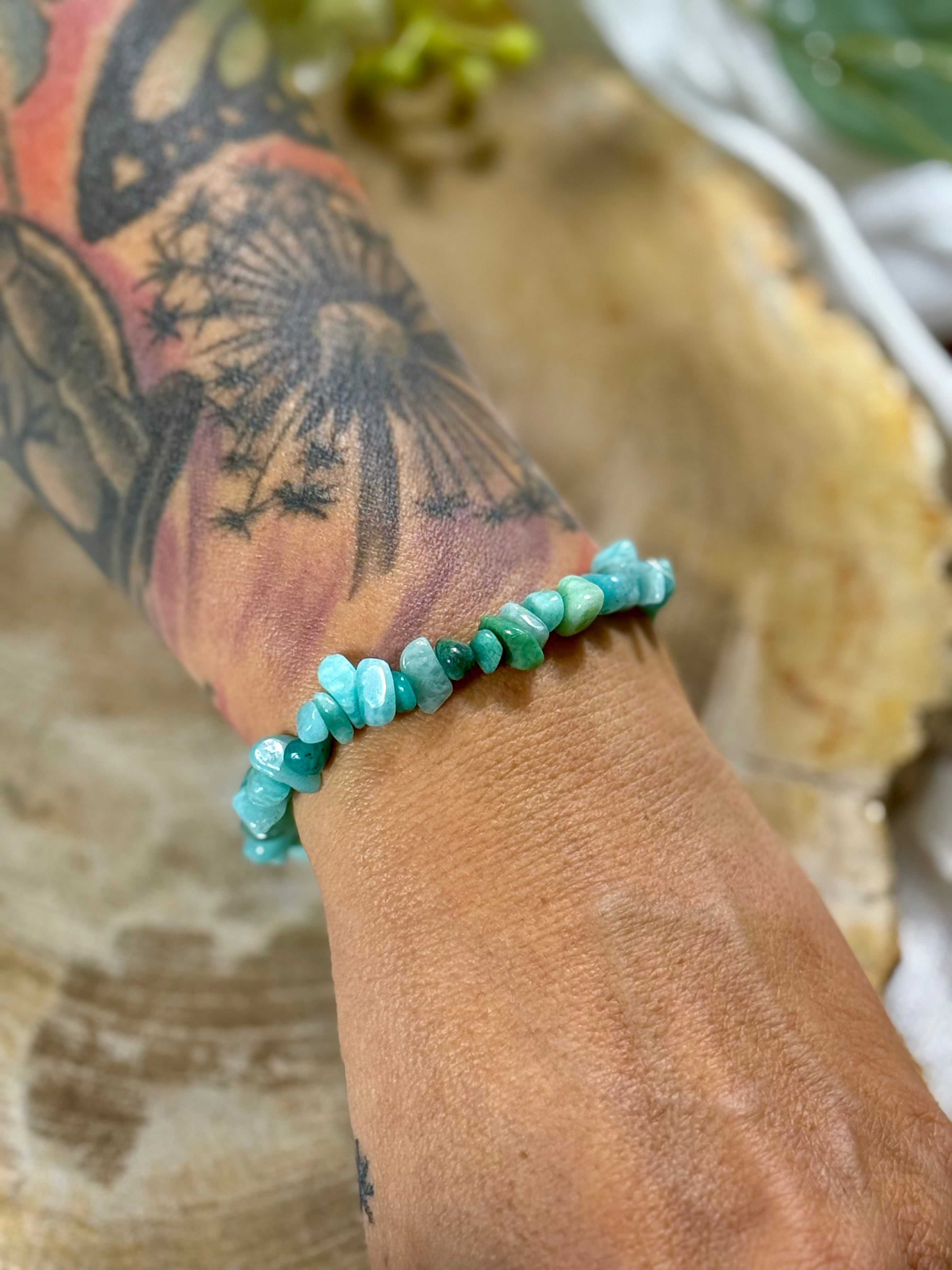 Amazonit | Armband (Splitter)