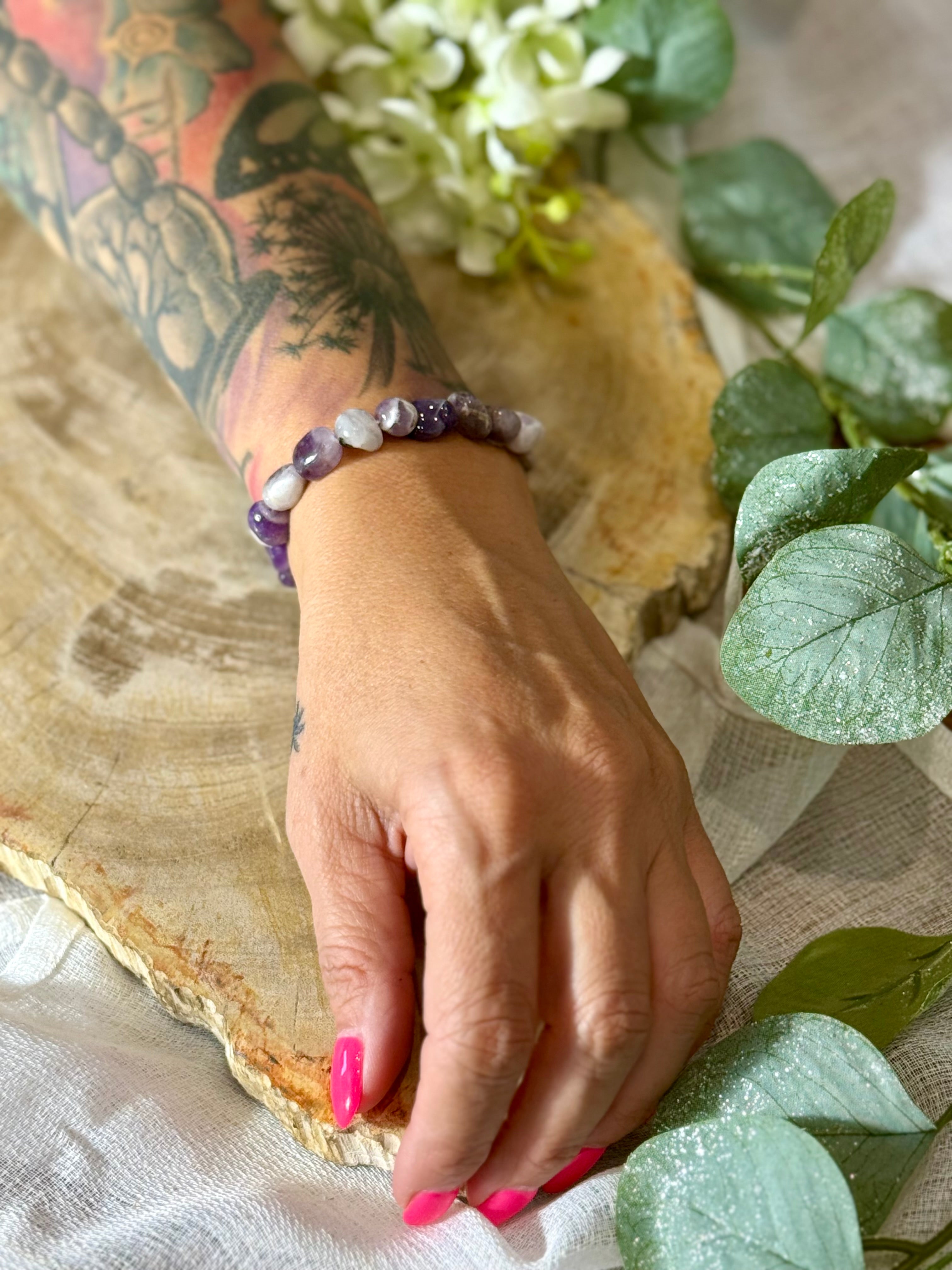 Amethyst | Armband (Freiform) große Steine