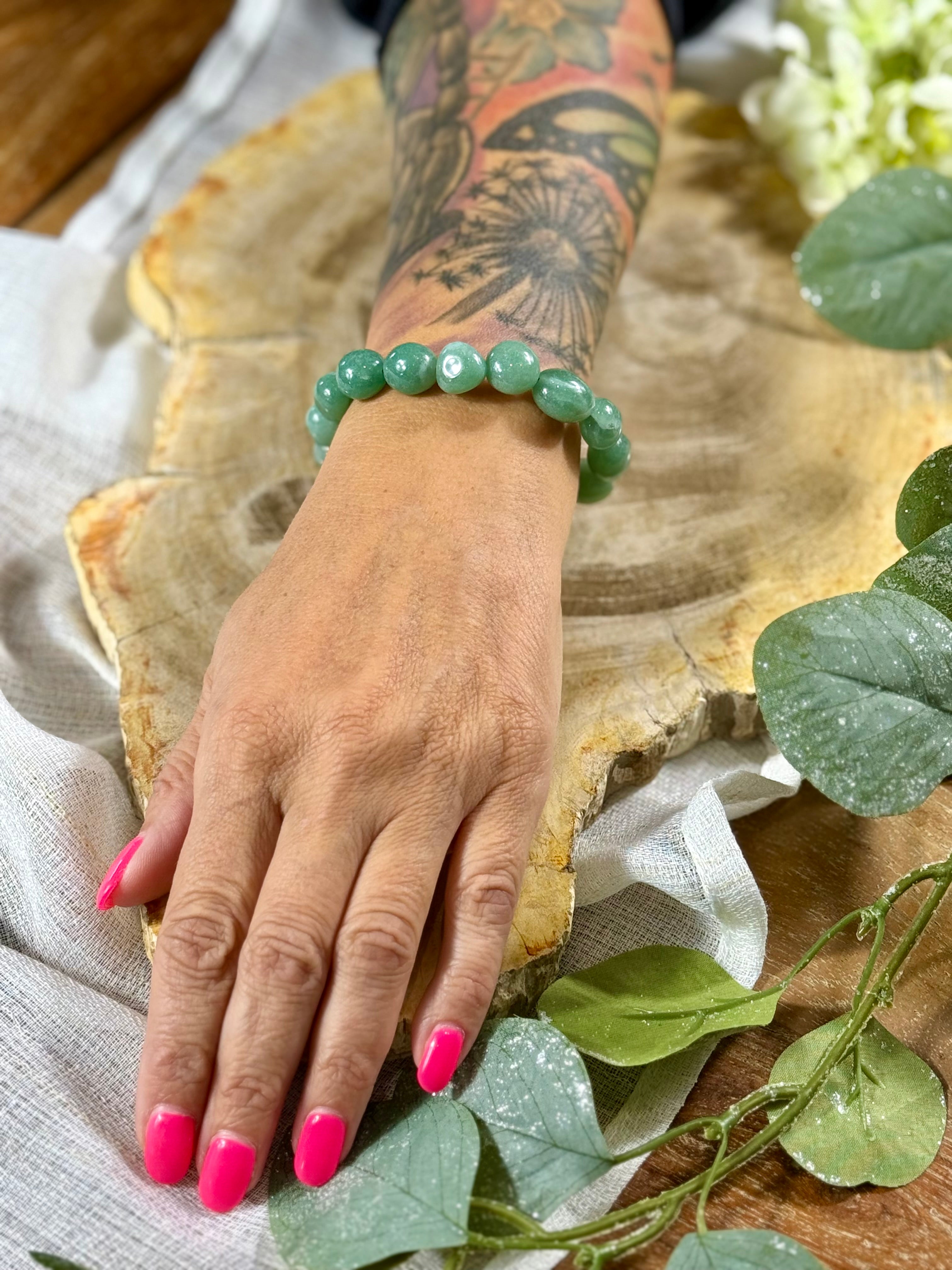 Aventurin | Armband (Freiform) mit großen Steinen