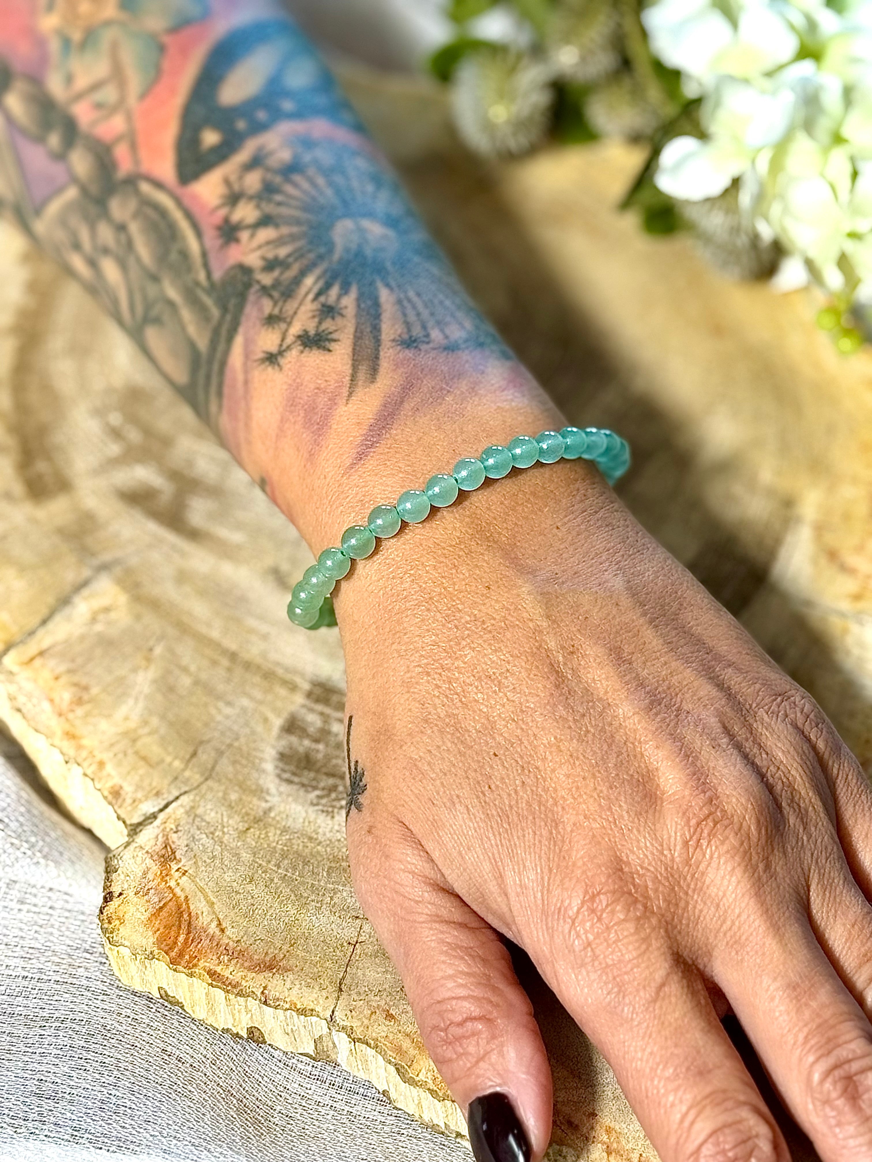 Aventurin | Armband (rund) 6mm