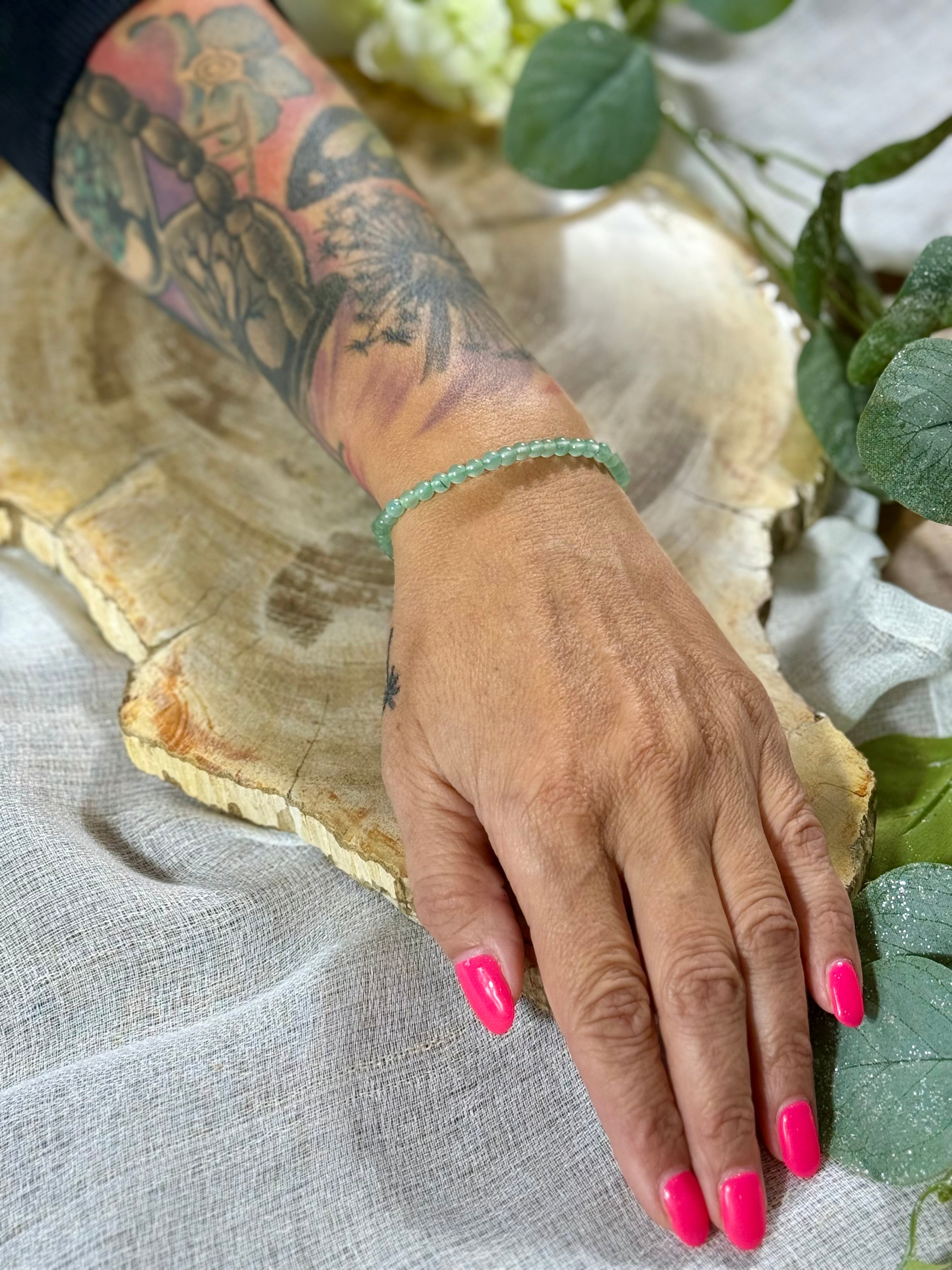 Aventurin | Armband (rund) 3mm