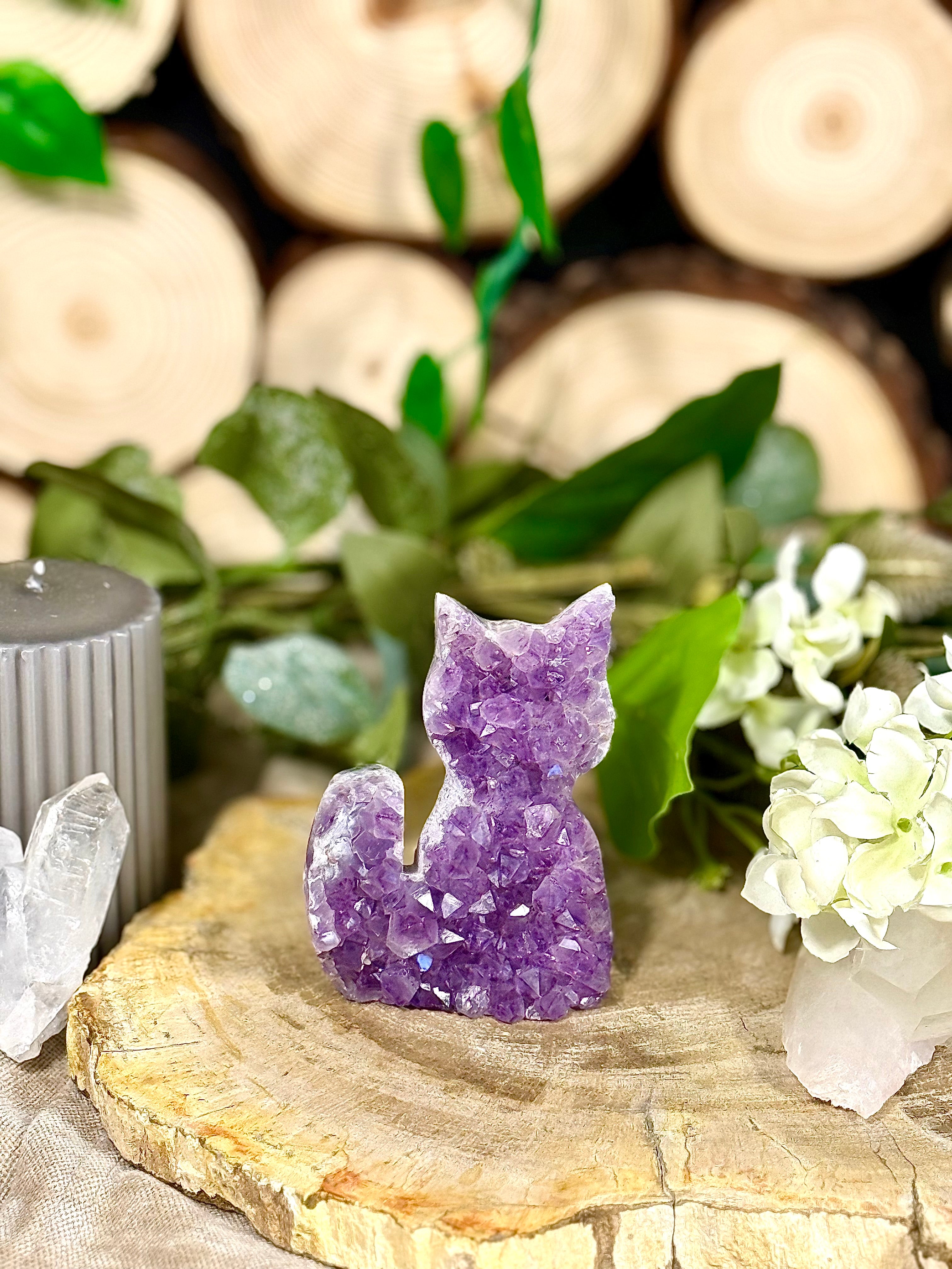 Fundstück Nr. AY14 | Amethyst Katze