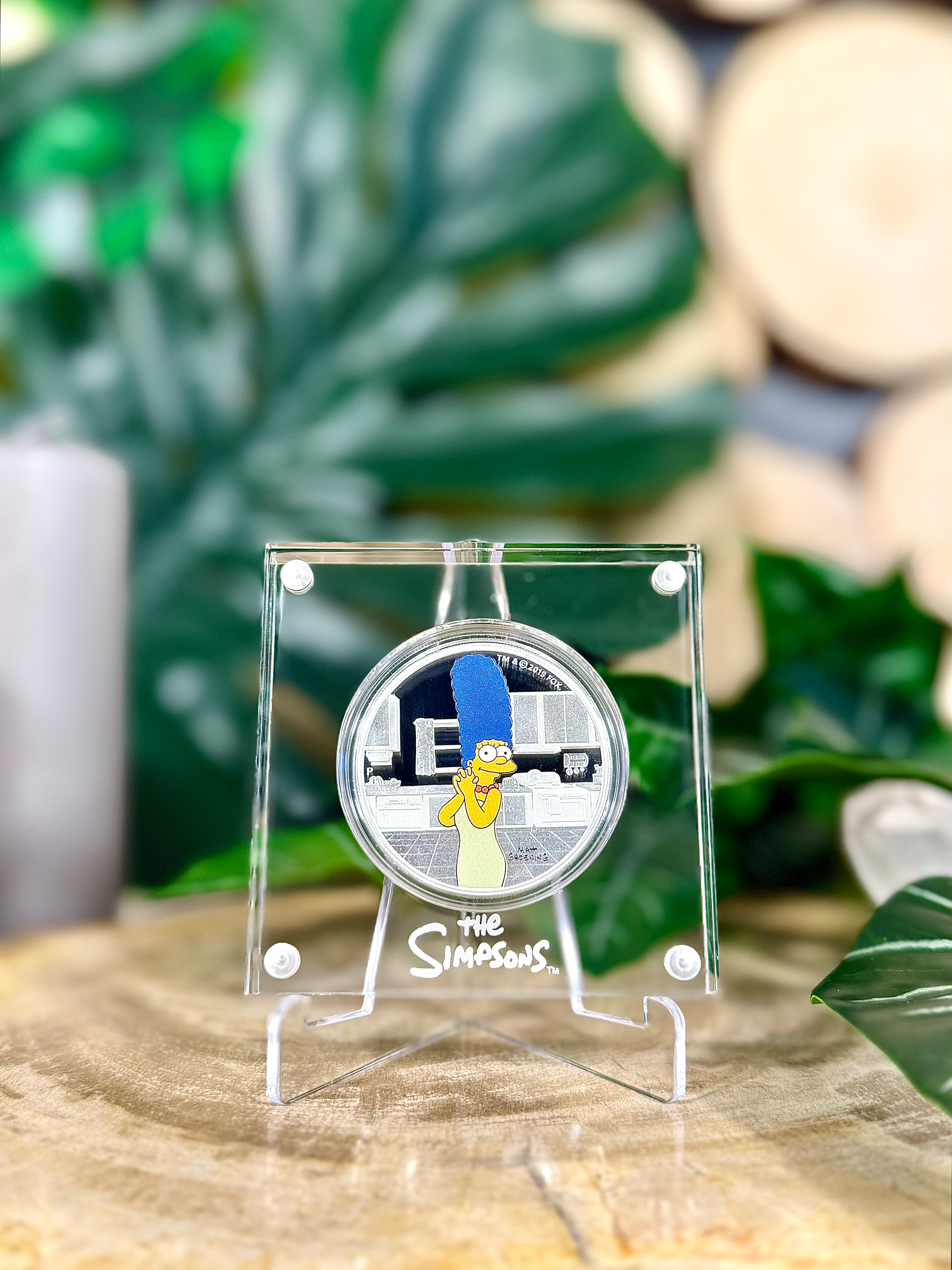 Fundstück Nr. 209 | Marge Simpson | 1 oz Silber Münze