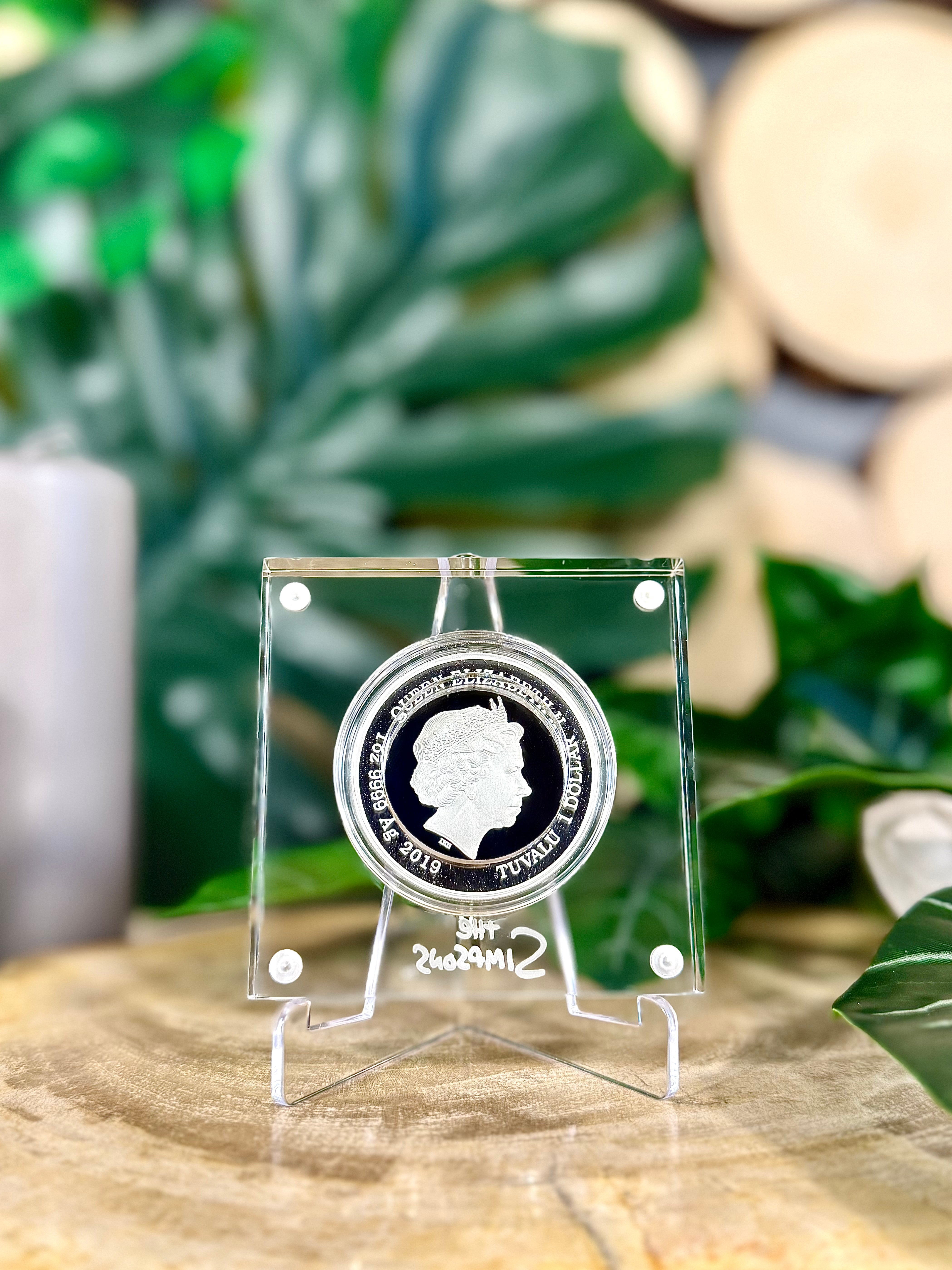 Fundstück Nr. 209 | Marge Simpson | 1 oz Silber Münze