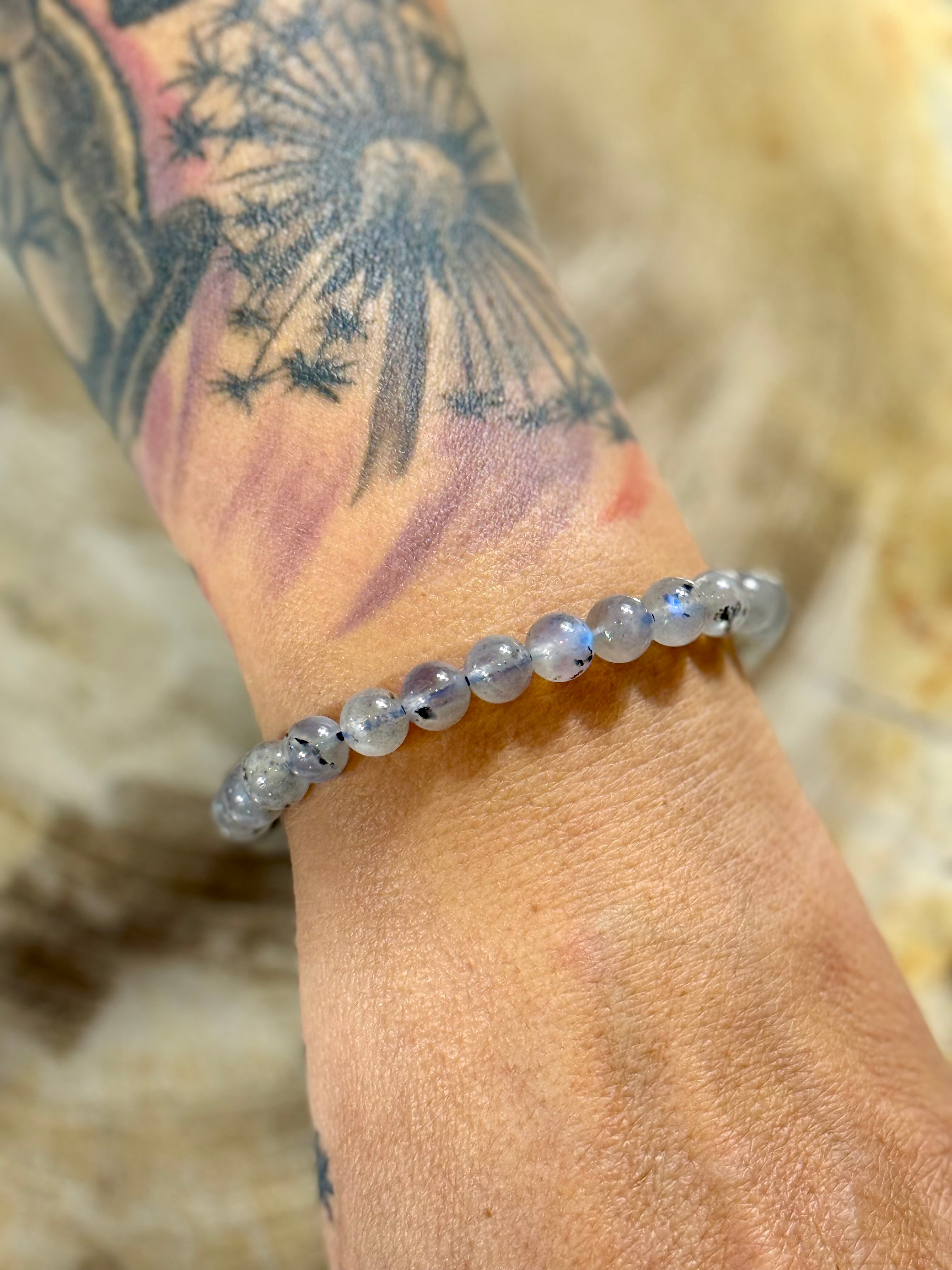 Labradorit | Armband (rund) 8mm