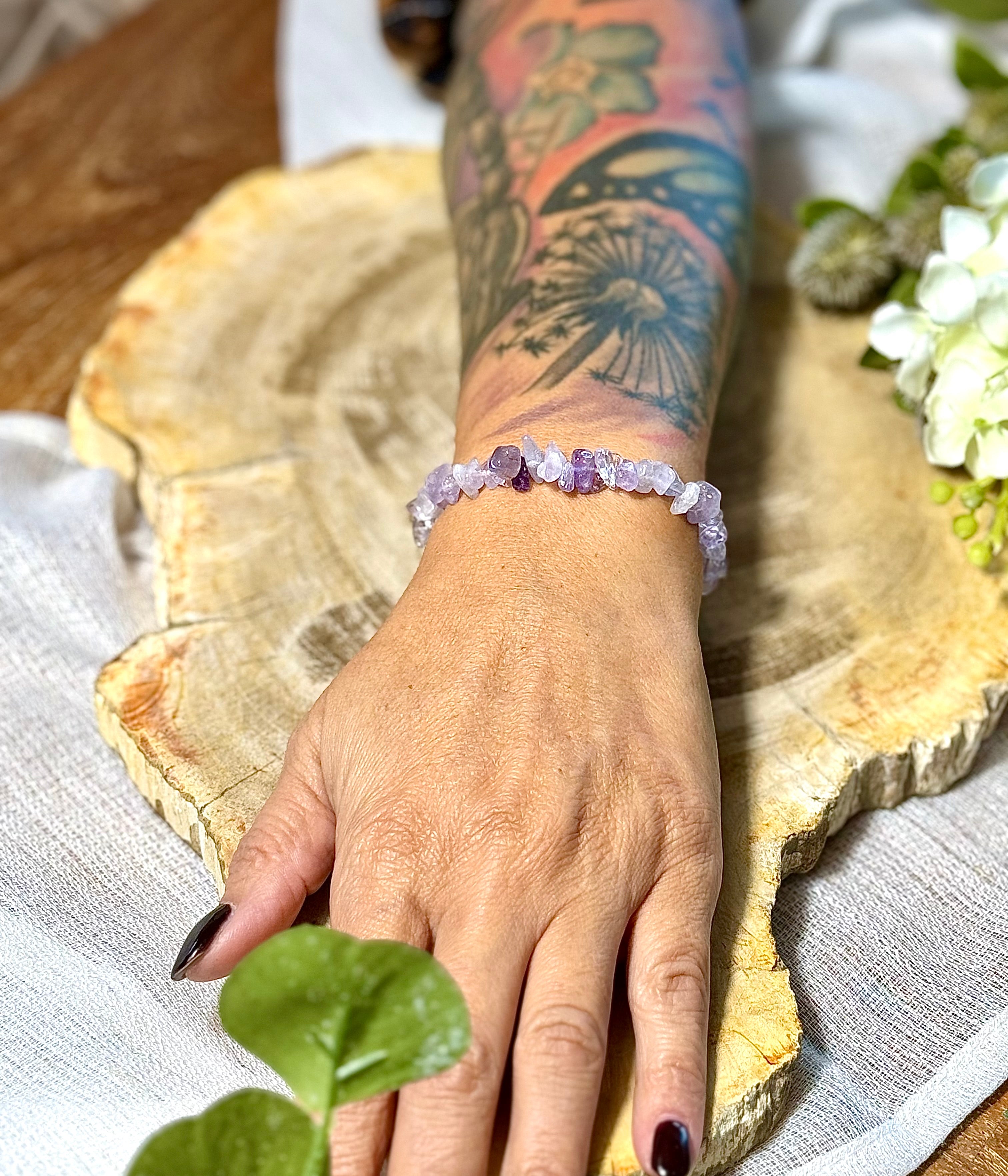 Lavendelquarz | Armband (Splitter)