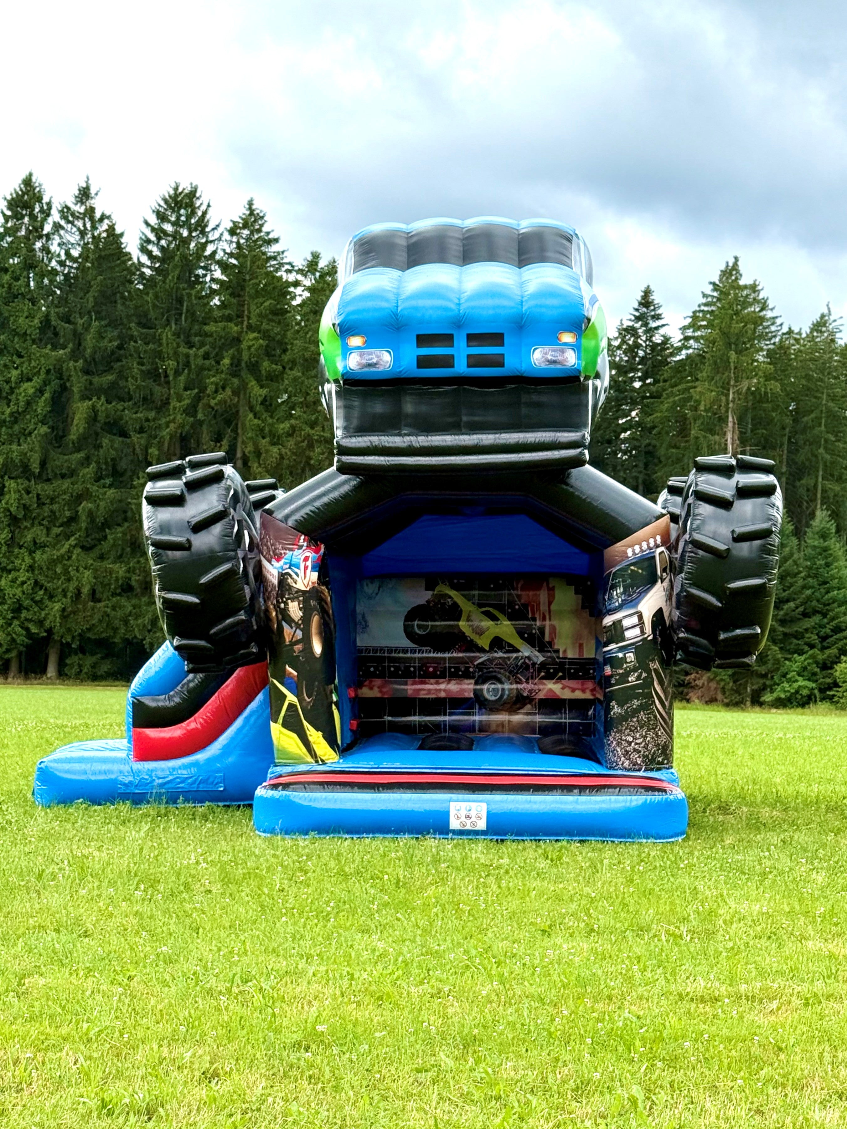 Hüpfburg - XXL Schwarzwälder Monstertruck