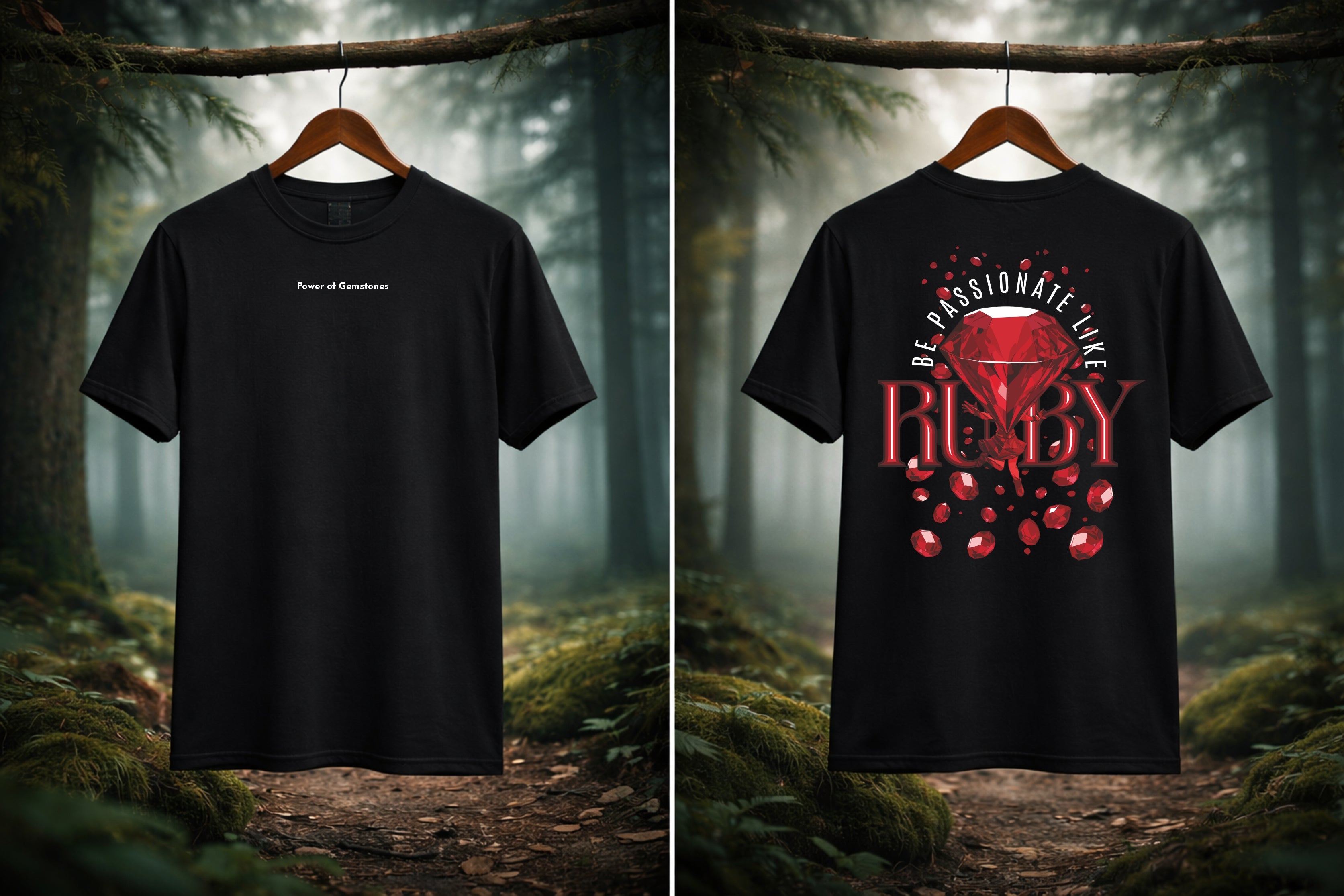 T-Shirt | Herren | Motiv: BE PASSIONATE LIKE RUBY