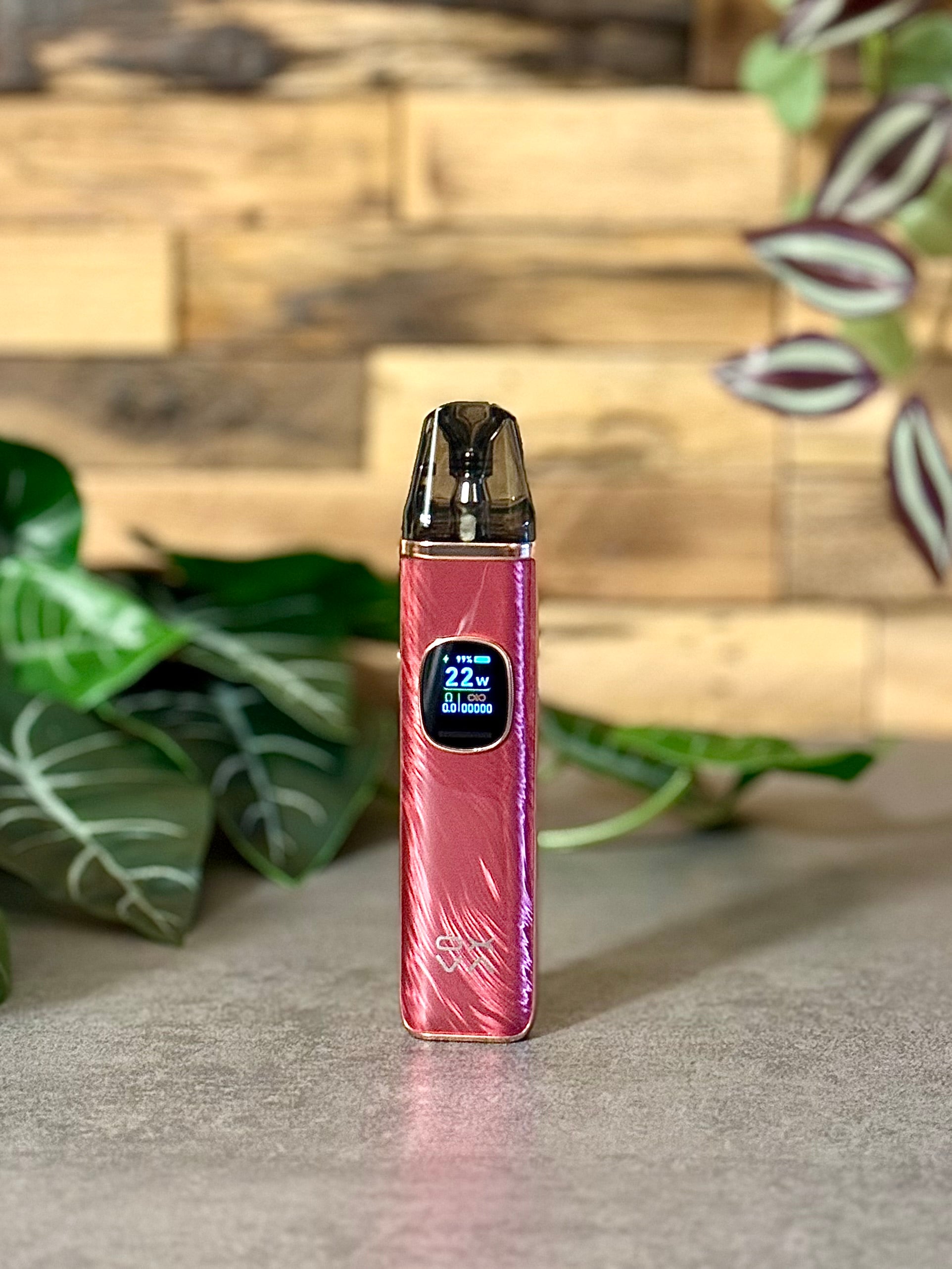 Die Oxva Xlim Pro 2 | Rosé Rot-Gold - Leidenschaft die stärker ist als jede Gewohnheit.