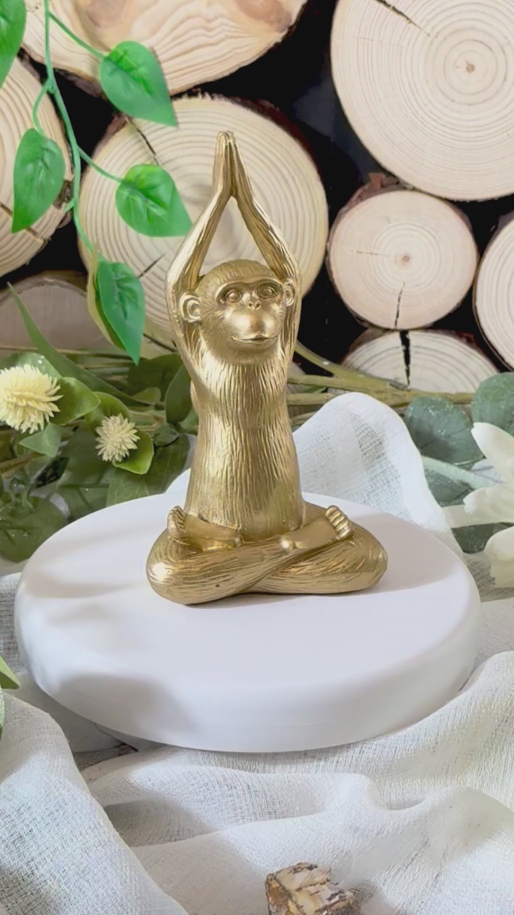 Goldener Yoga-Affe | Empfangsmodus