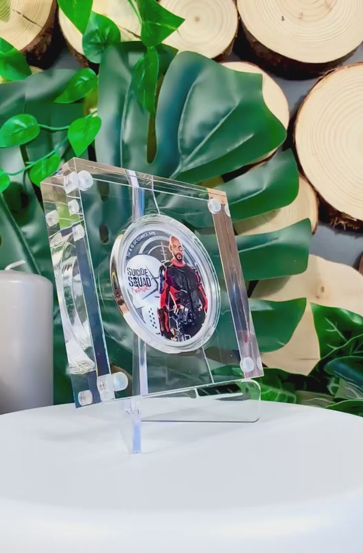 Fundstück Nr. 204 | Deadshot- Suicide Squad | 1 oz Silber Münze