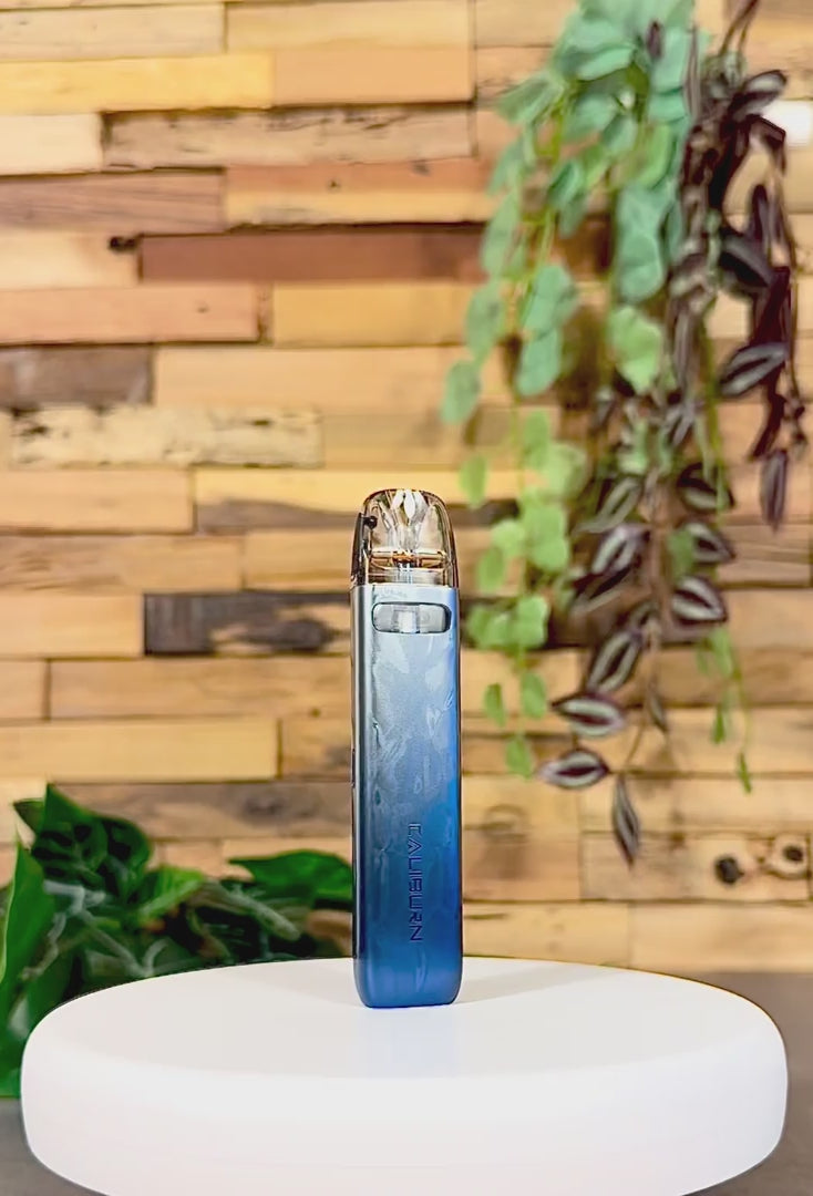 Die Uwell Caliburn G4 Mini | Blau Silber - wie ein klarer Morgen ohne Tabak.