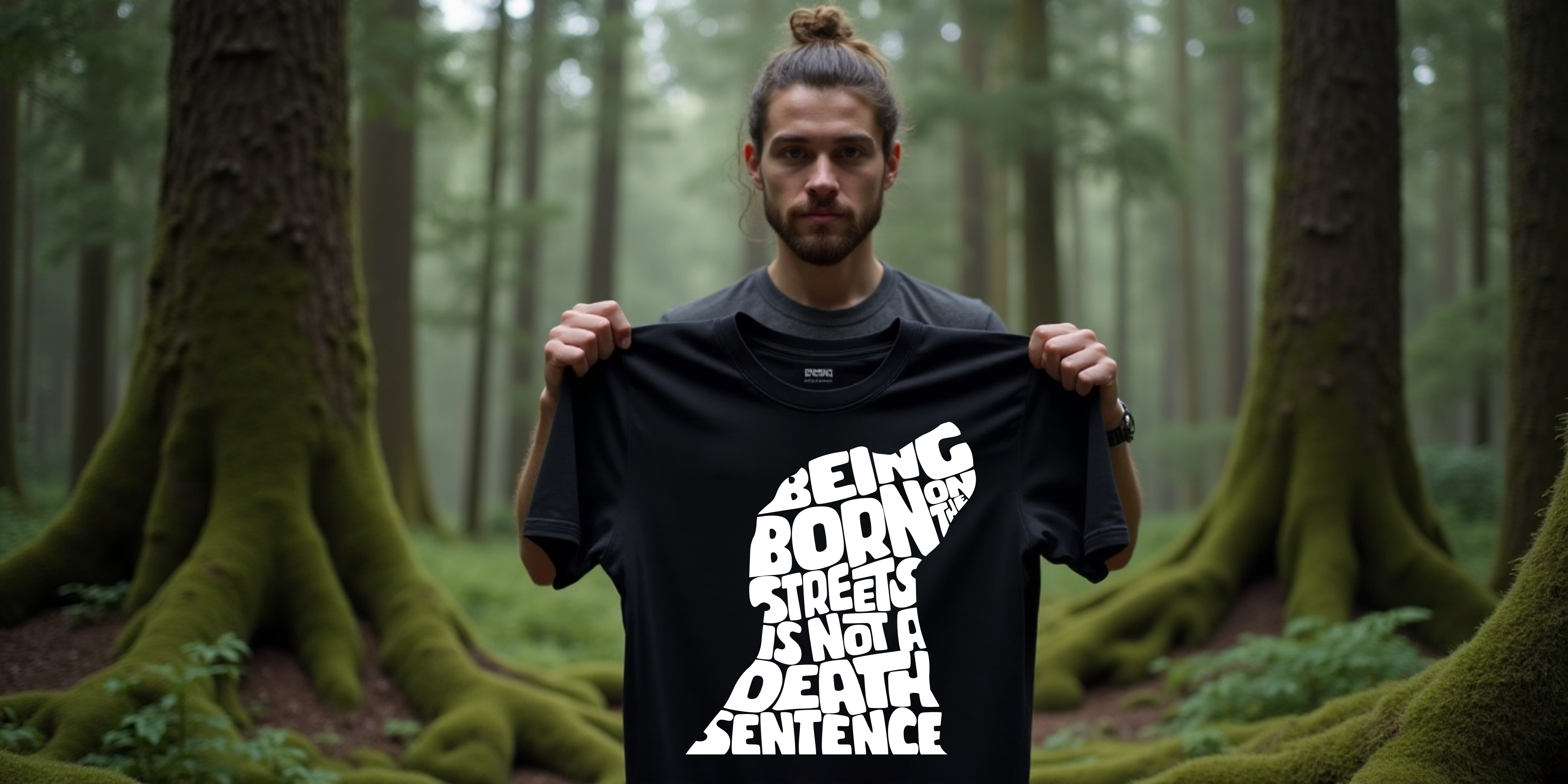 Tierschutz T-Shirt | UNISEX | Motiv: Being born on the streets is not a dead sentence!