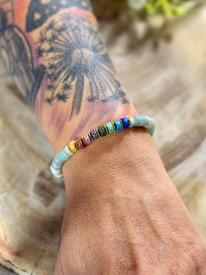 Chakra | Armband (Amazonit)