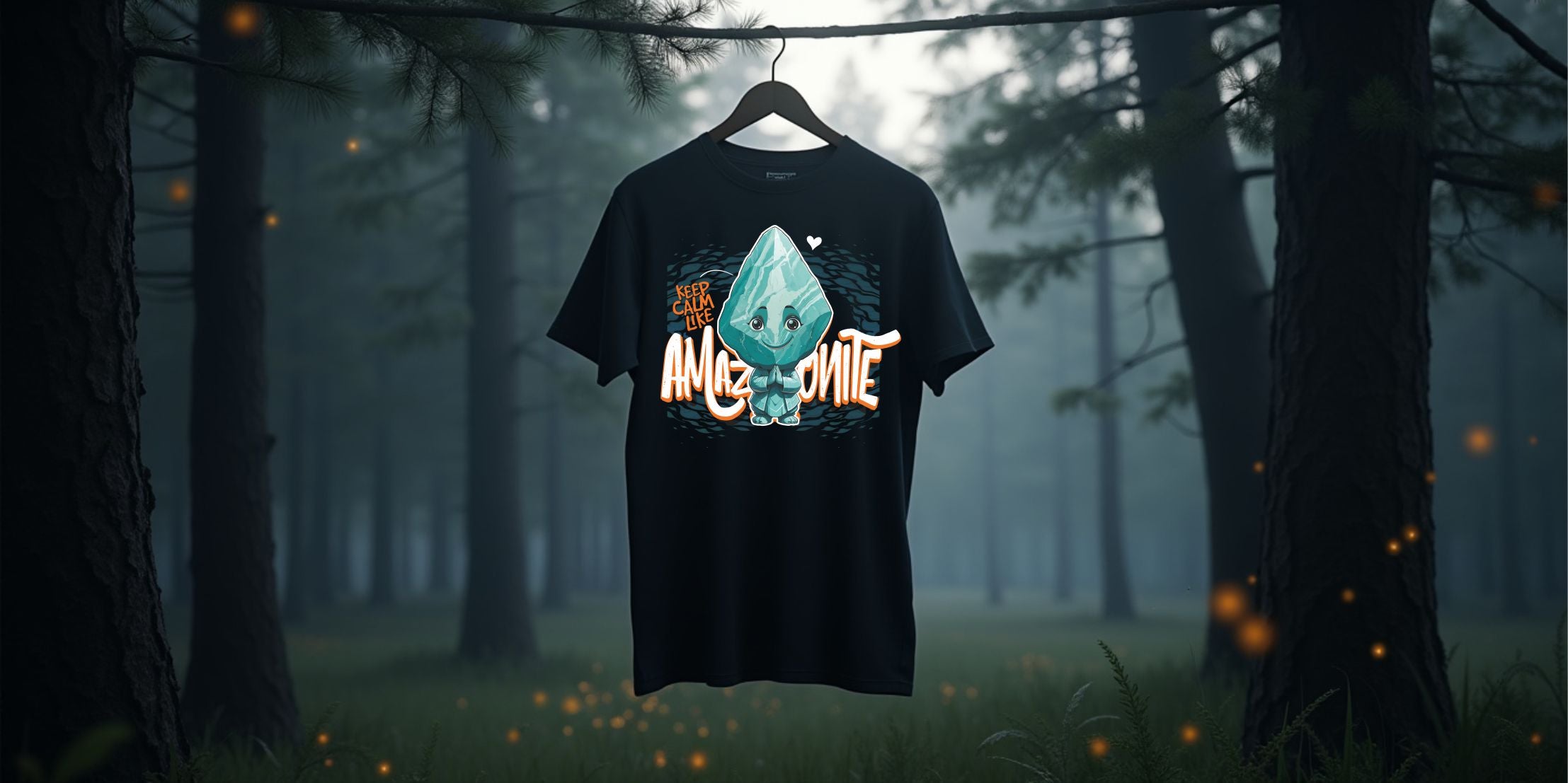 T-Shirt | Damen | Motiv: KEEP CALM LIKE AMAZONITE