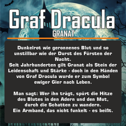 Armband | Halloween Spezial | Graf Dracula | GRANAT