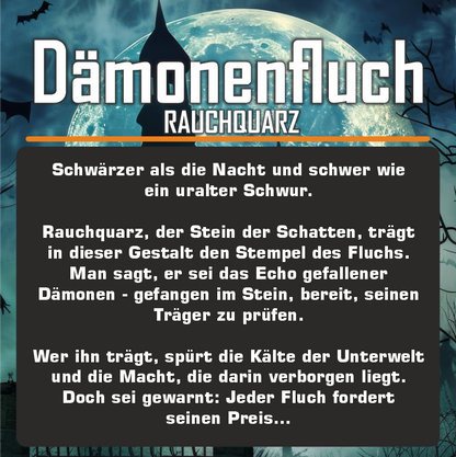 Armband | Halloween Spezial | Dämonenfluch | RAUCHQUARZ