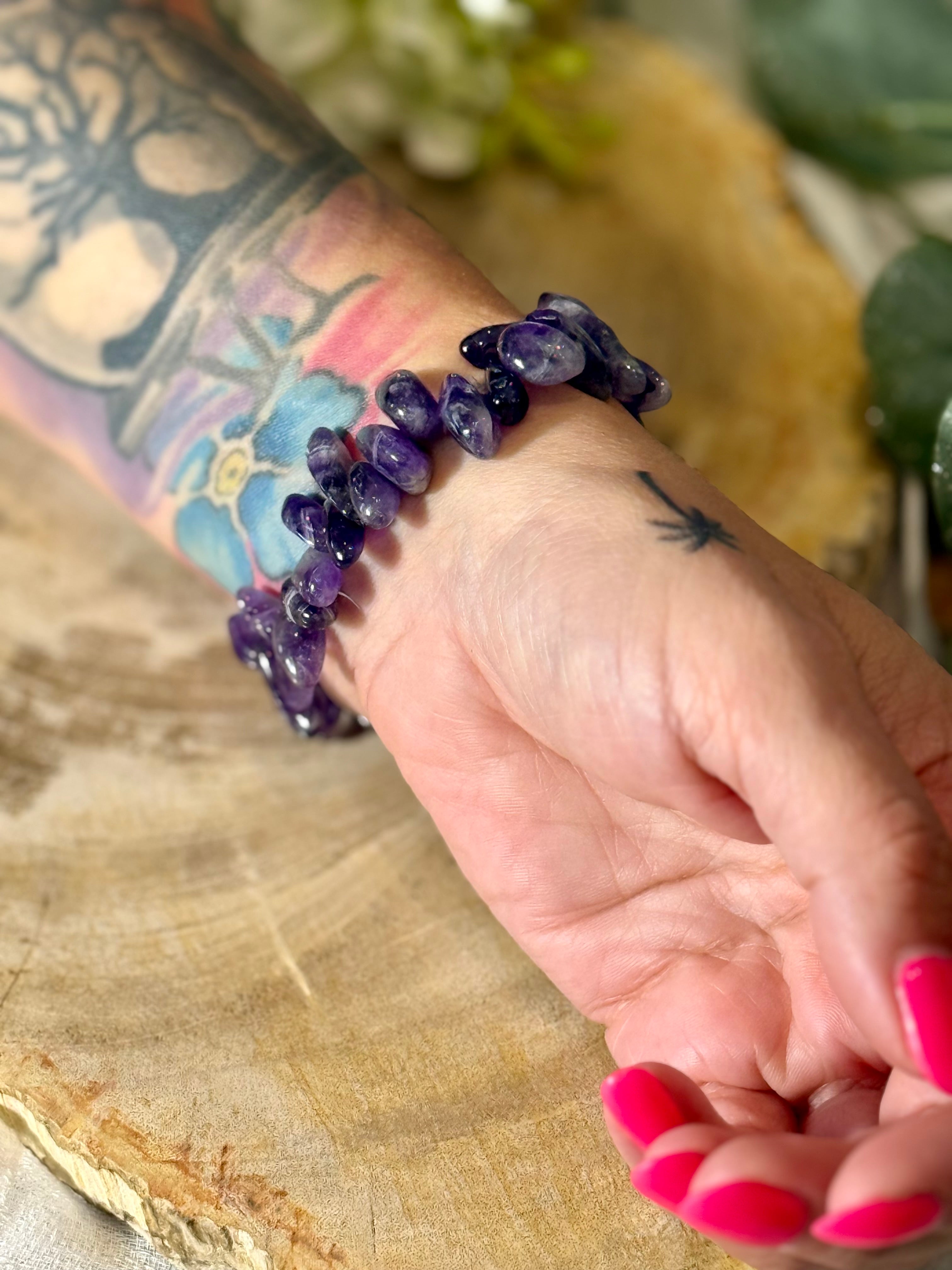 Amethyst | Armband (Tropfen)