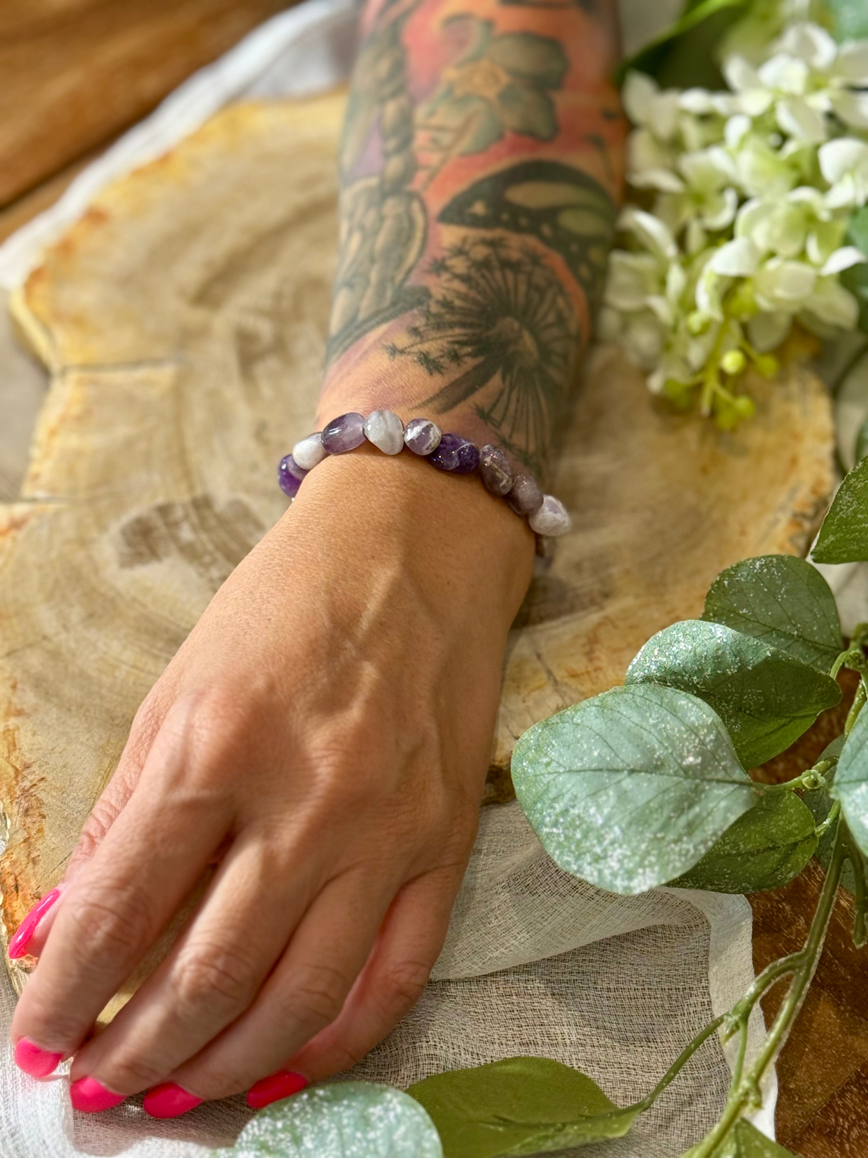 Amethyst | Armband (Freiform) große Steine