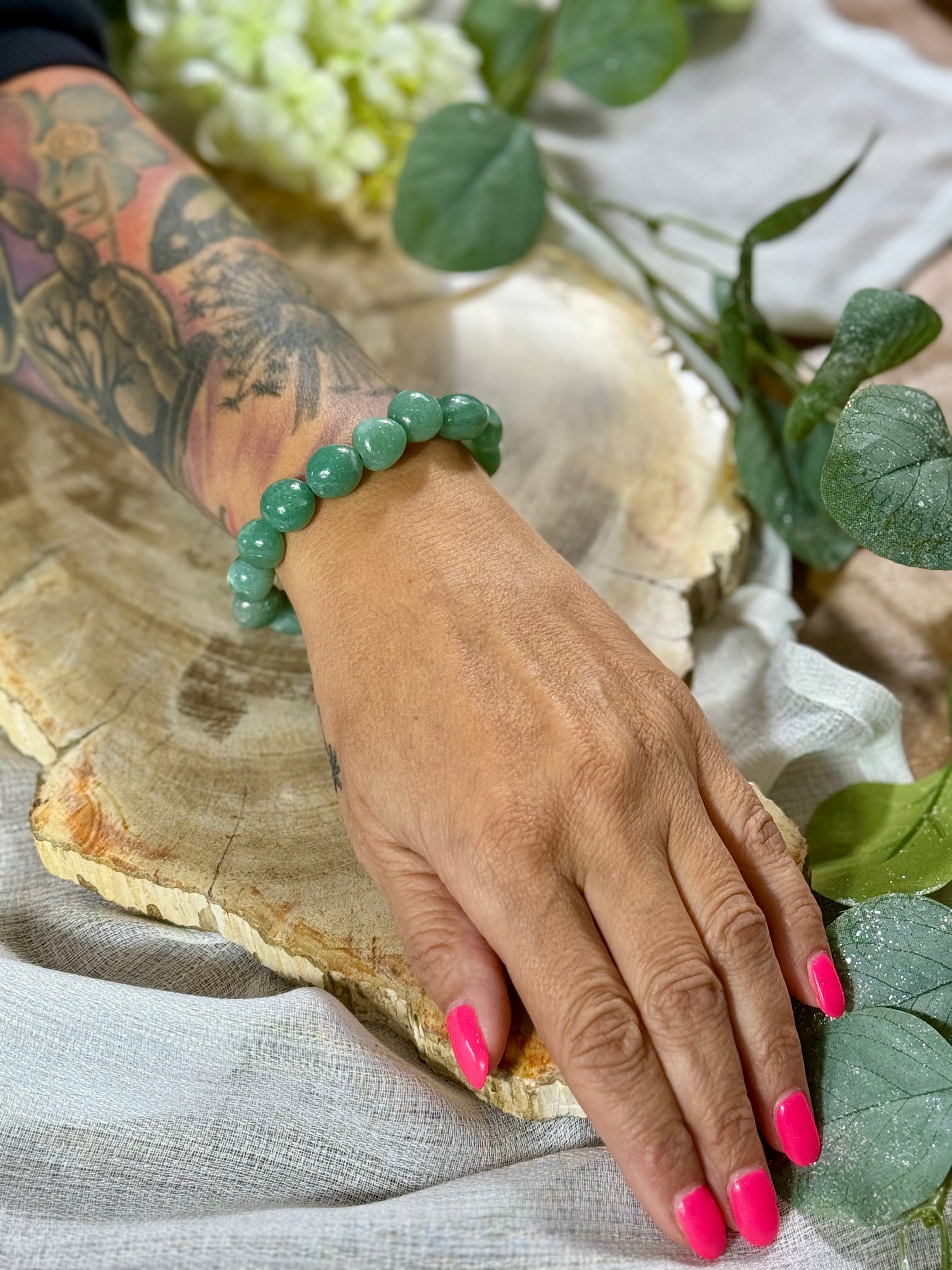 Aventurin | Armband (Freiform) mit großen Steinen