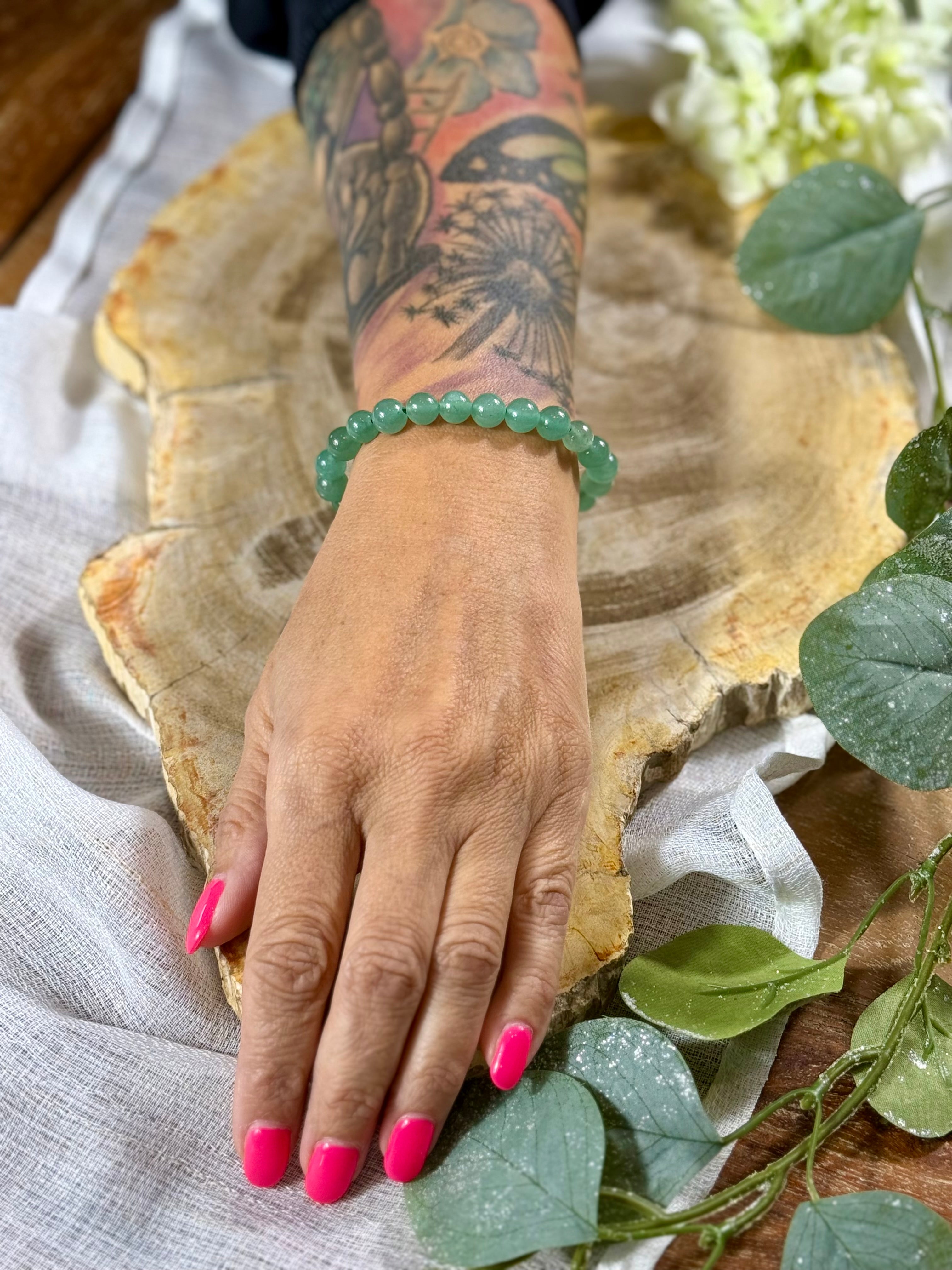 Aventurin | Armband (rund) 8mm