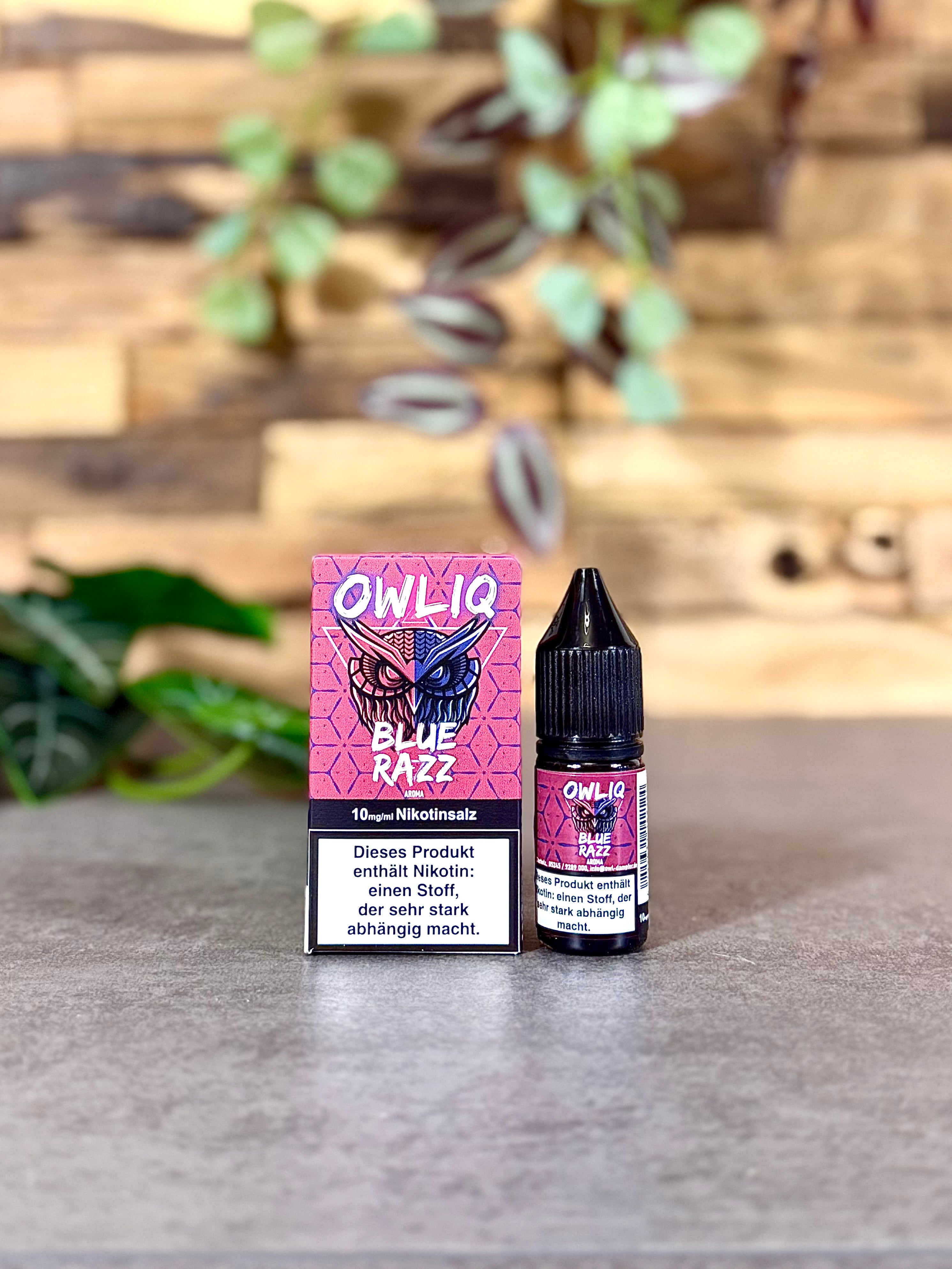 Liquid | Blaubeeren und Himbeeren (Razz) | 10mg | 10ml