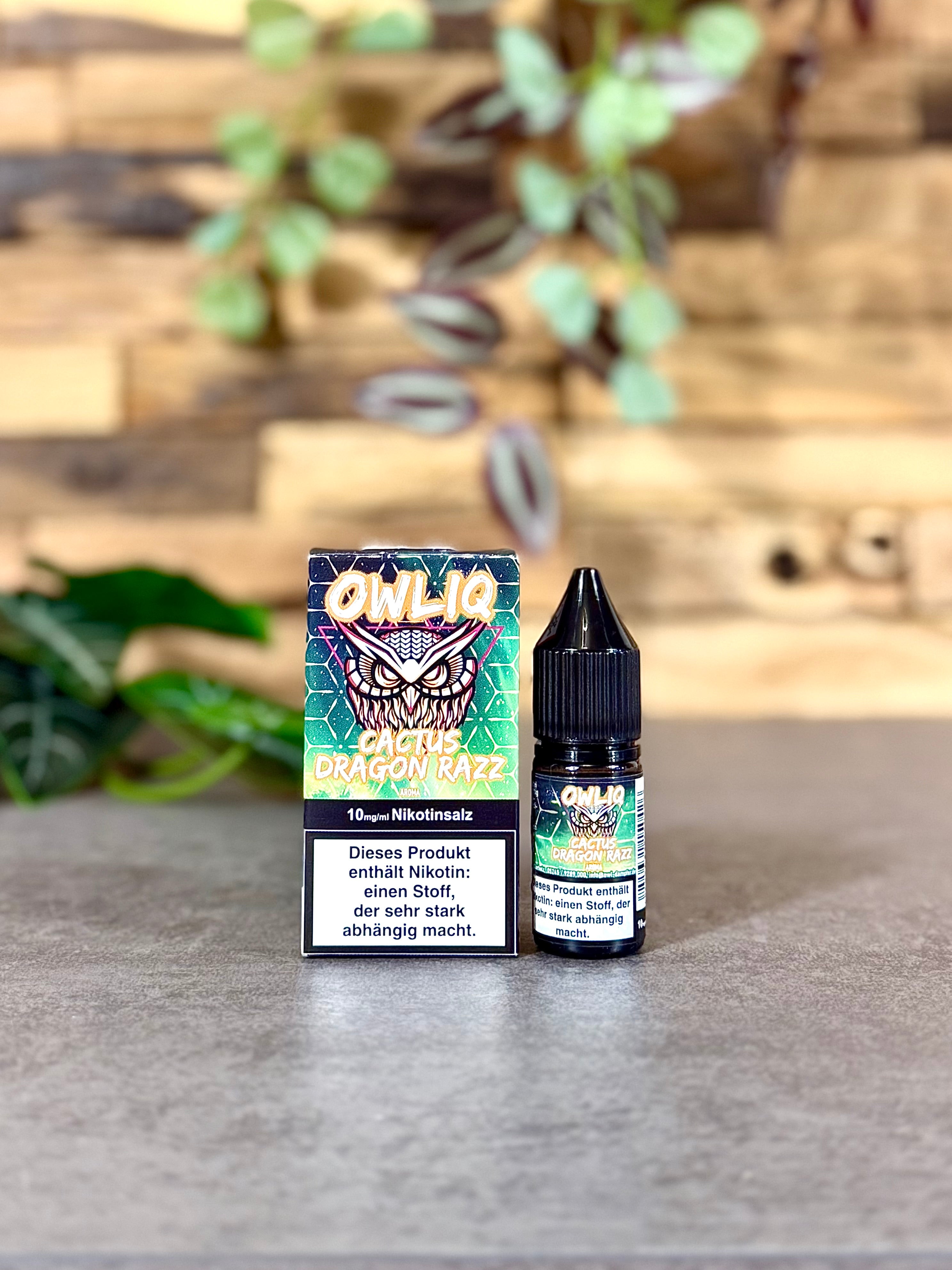 Liquid | Kaktus Drachenfrucht Himbeeren (Razz) | 10mg | 10ml