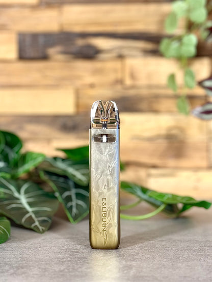 Die Uwell Caliburn G4 Mini | Gold - dein glänzender Sieg über den Tabak.