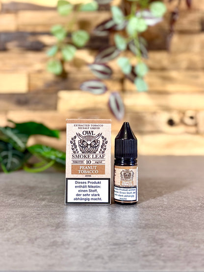 Tabak Liquid | Erdnuss Tabak | 10mg | 10ml