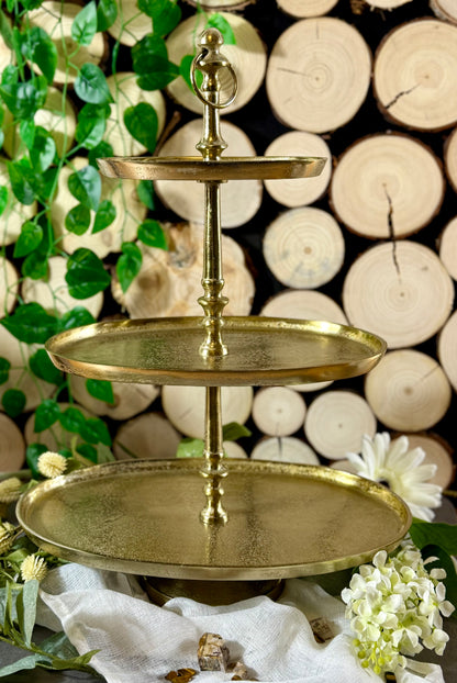 Etagere | Goldene Stufen