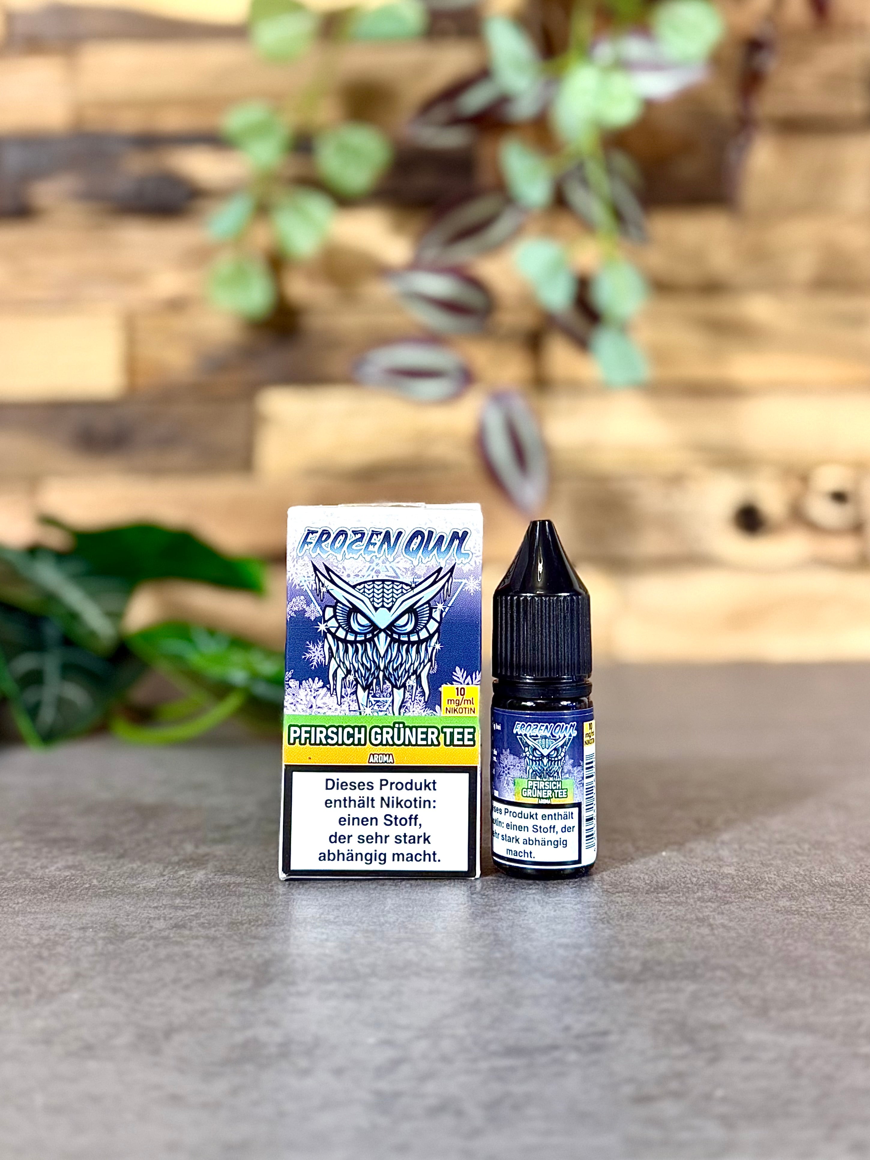 Frozen Liquid | Pfirsich Grüner Tee | 10mg | 10ml
