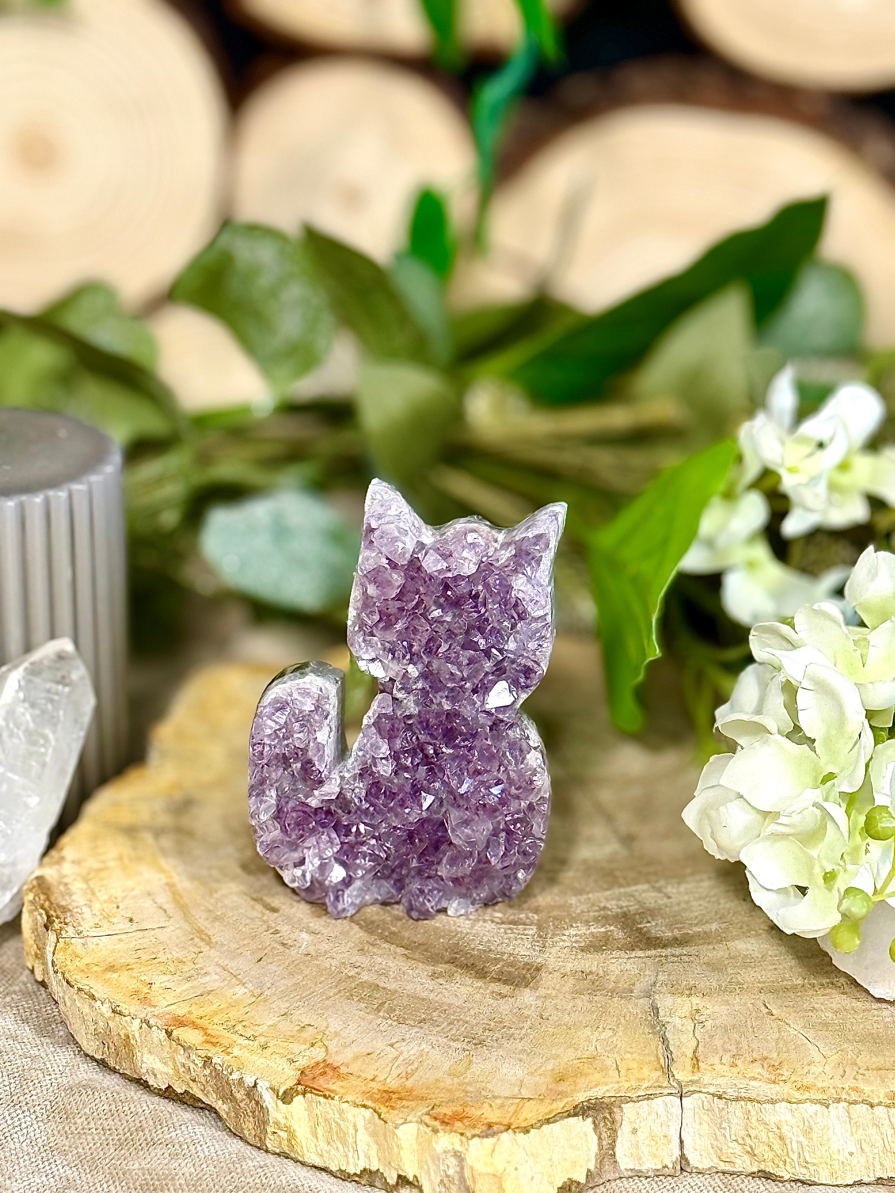 Fundstück Nr. AY12 | Amethyst Katze