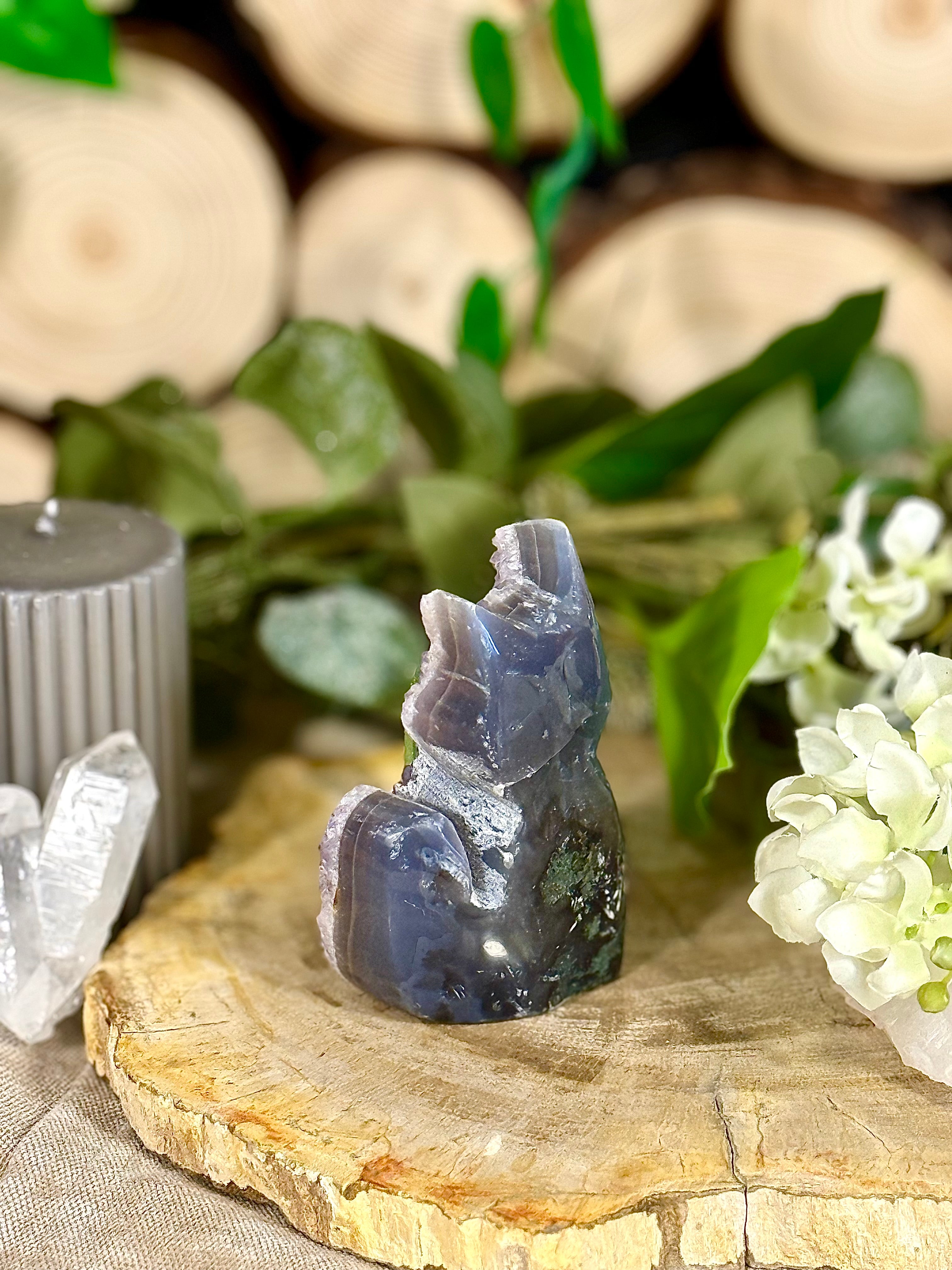Fundstück Nr. AY13 | Amethyst Katze