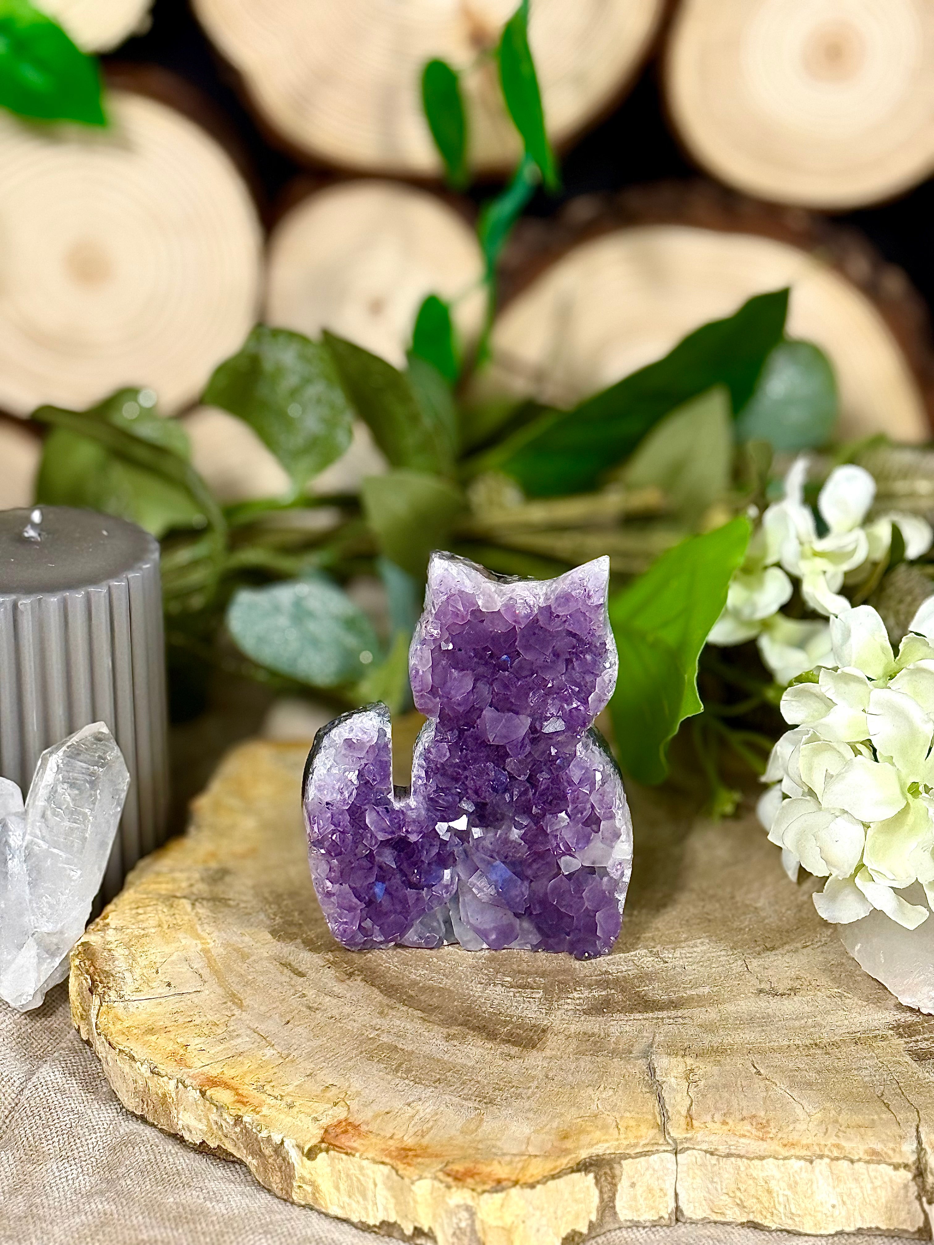 Fundstück Nr. AY15 | Amethyst Katze
