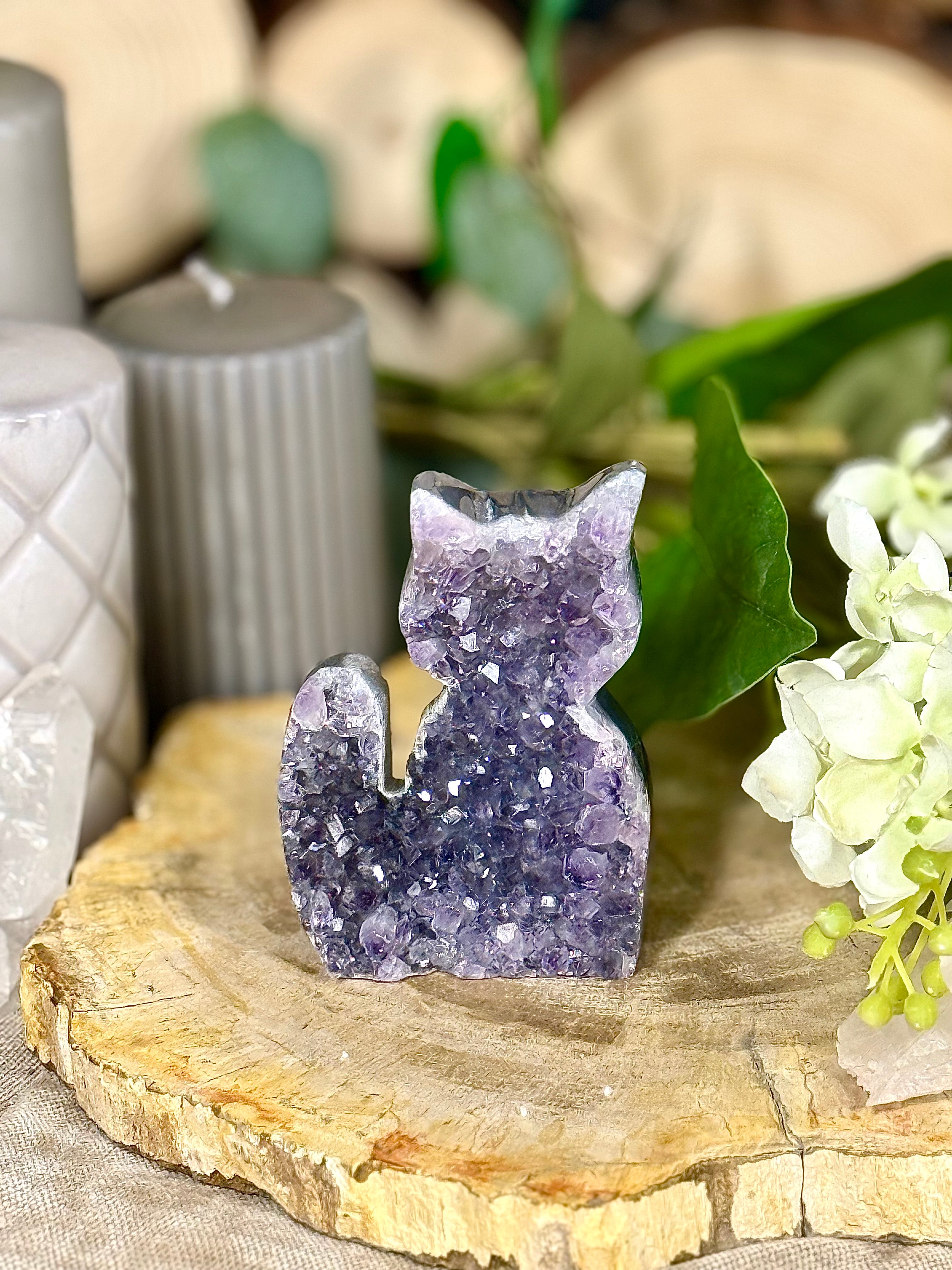Fundstück Nr. AY19 | Amethyst Katze