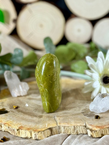 Fundstück Nr. 23 | Grüner Opal - Freiform aus der Natur
