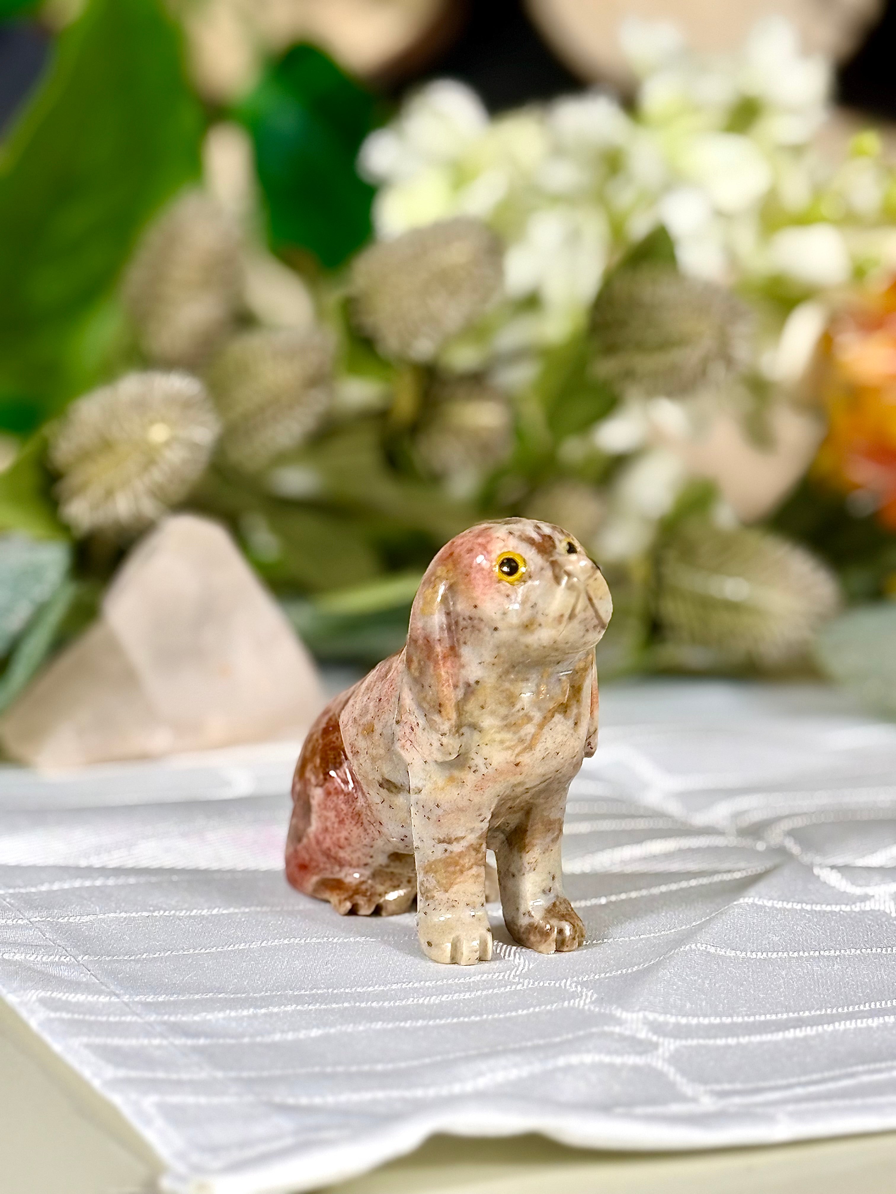 Fundstück Nr. SPECK22 | Kleiner Hund aus Speckstein