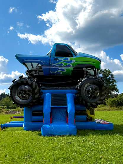 Hüpfburg - XXL Schwarzwälder Monstertruck