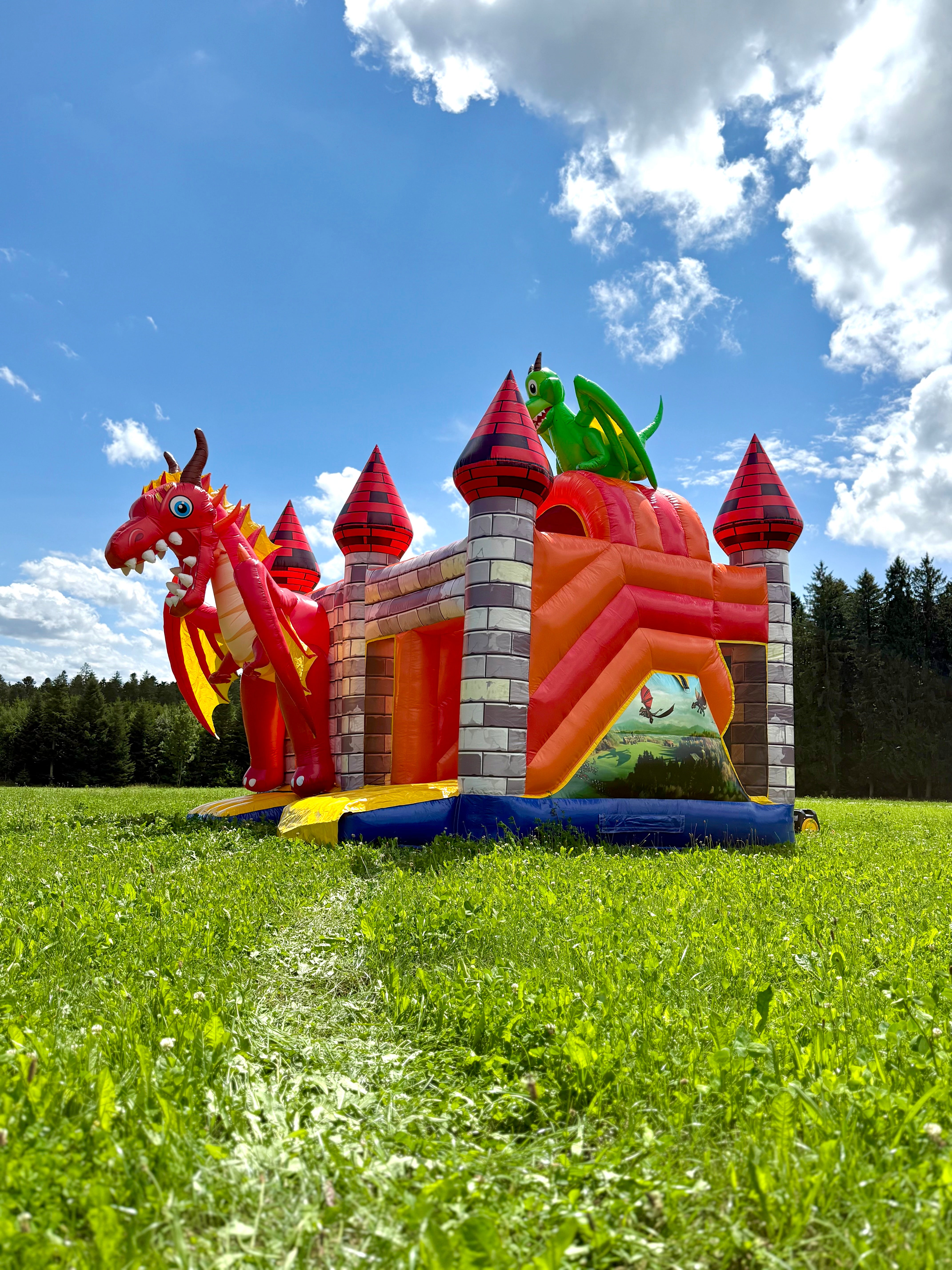 Hüpfburg - Schwarzwälder Drachenburg