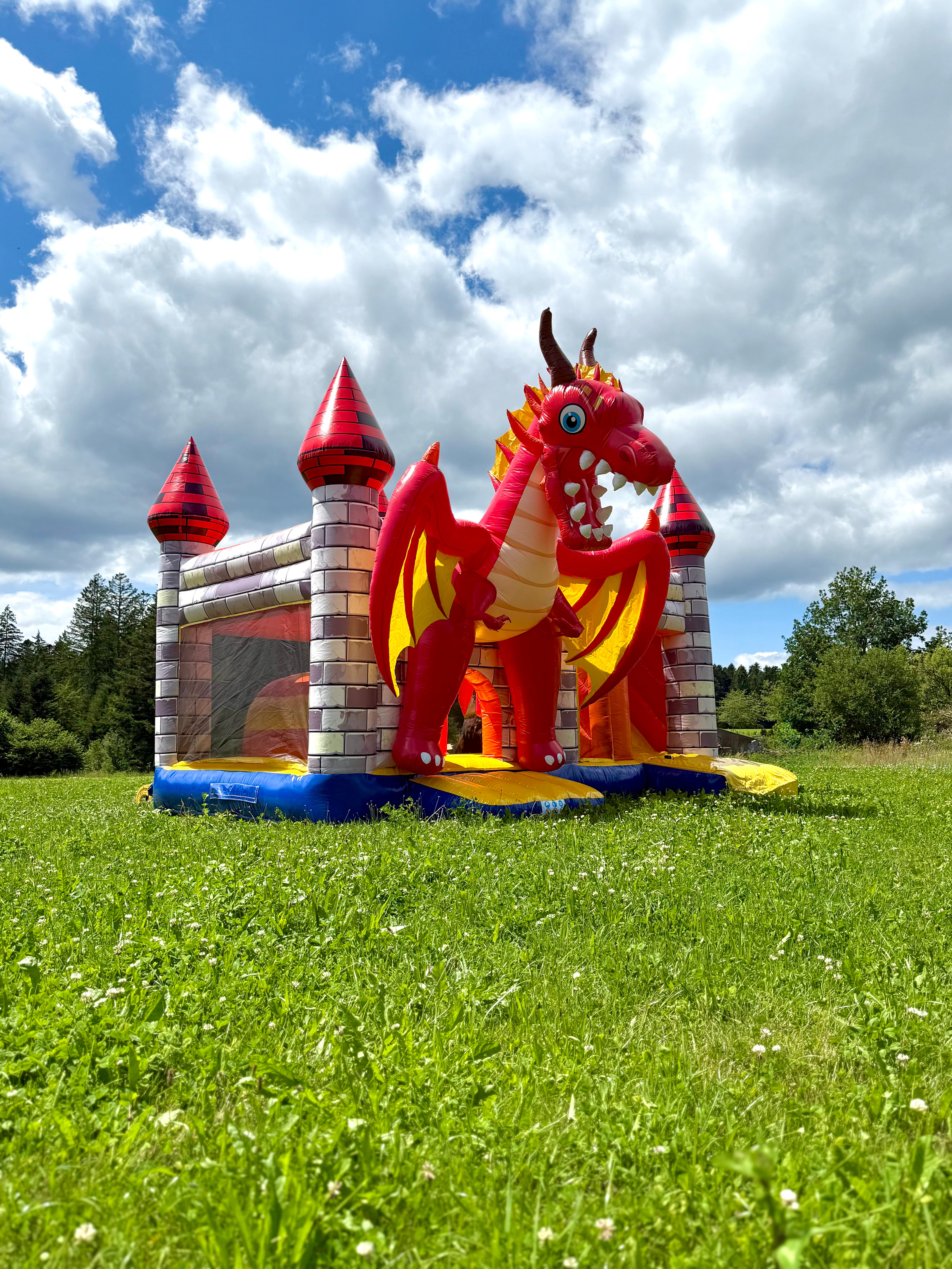 Hüpfburg - Schwarzwälder Drachenburg