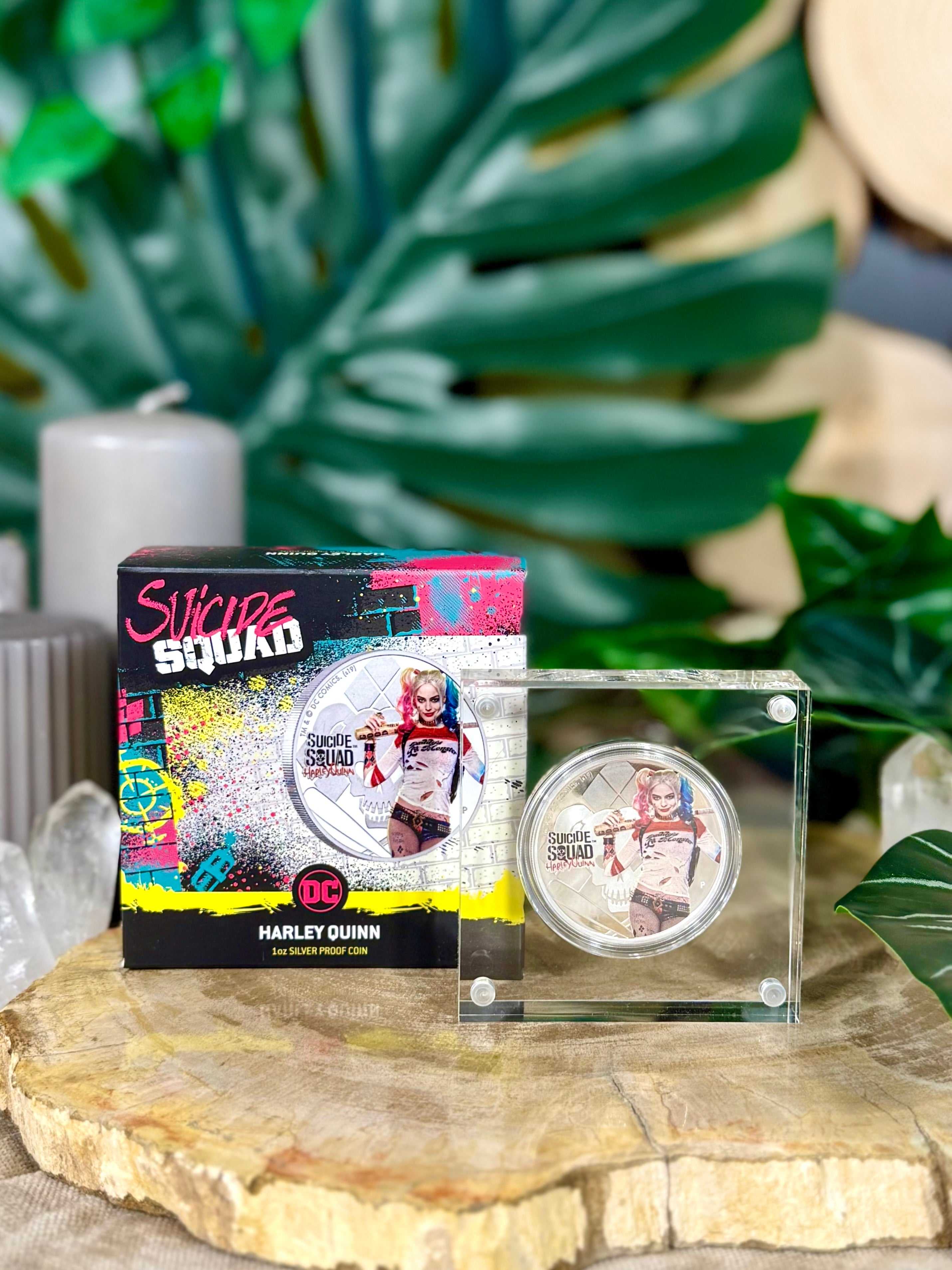 Fundstück Nr. 202 | Harley Quinn - Suicide Squad | 1 oz Silber Münze