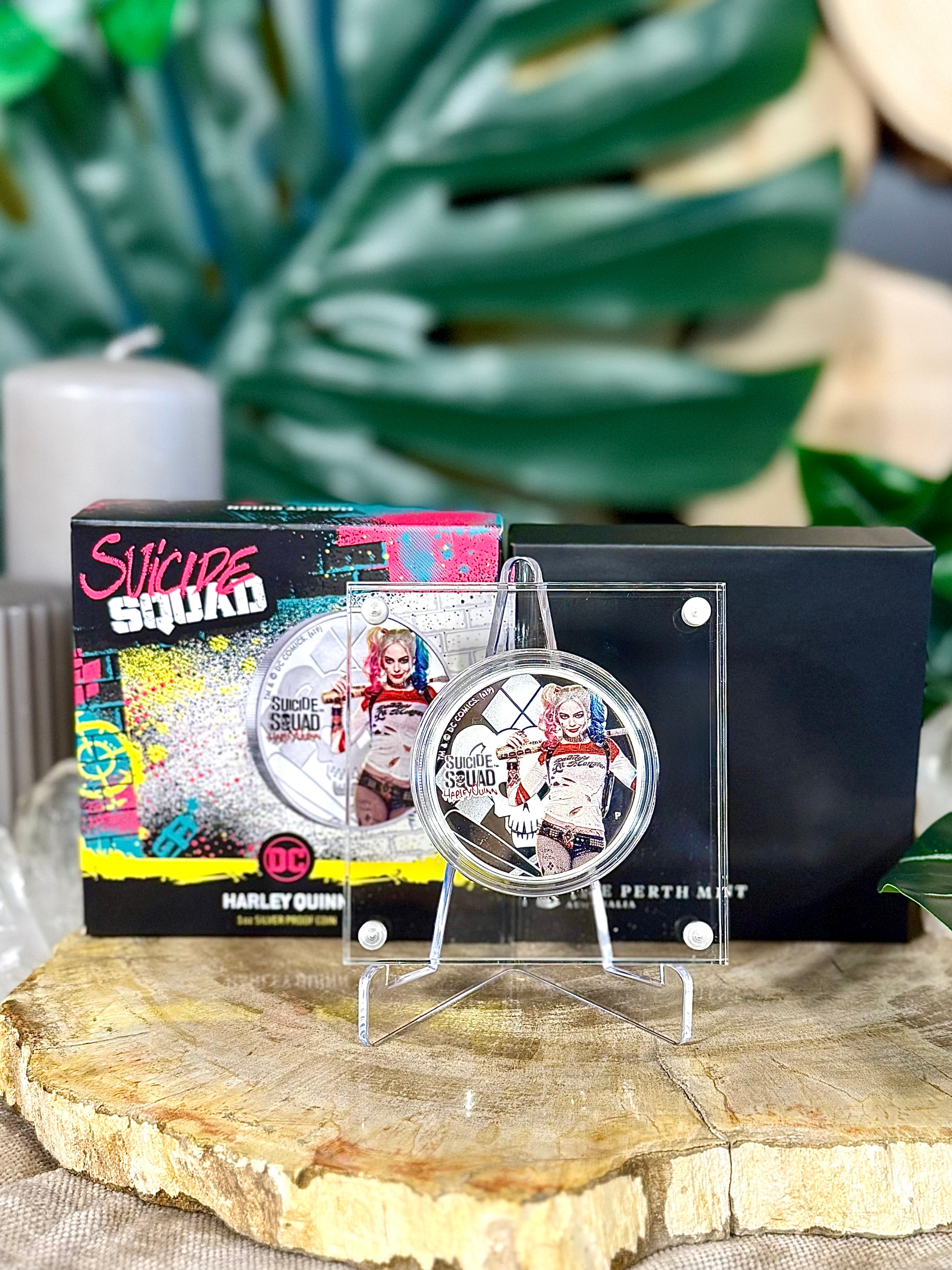 Fundstück Nr. 202 | Harley Quinn - Suicide Squad | 1 oz Silber Münze