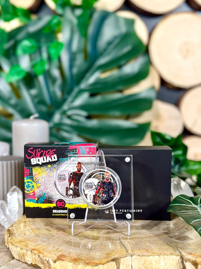 Fundstück Nr. 204 | Deadshot- Suicide Squad | 1 oz Silber Münze