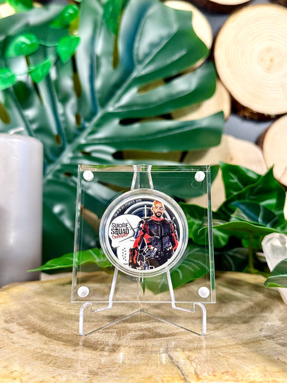 Fundstück Nr. 204 | Deadshot- Suicide Squad | 1 oz Silber Münze