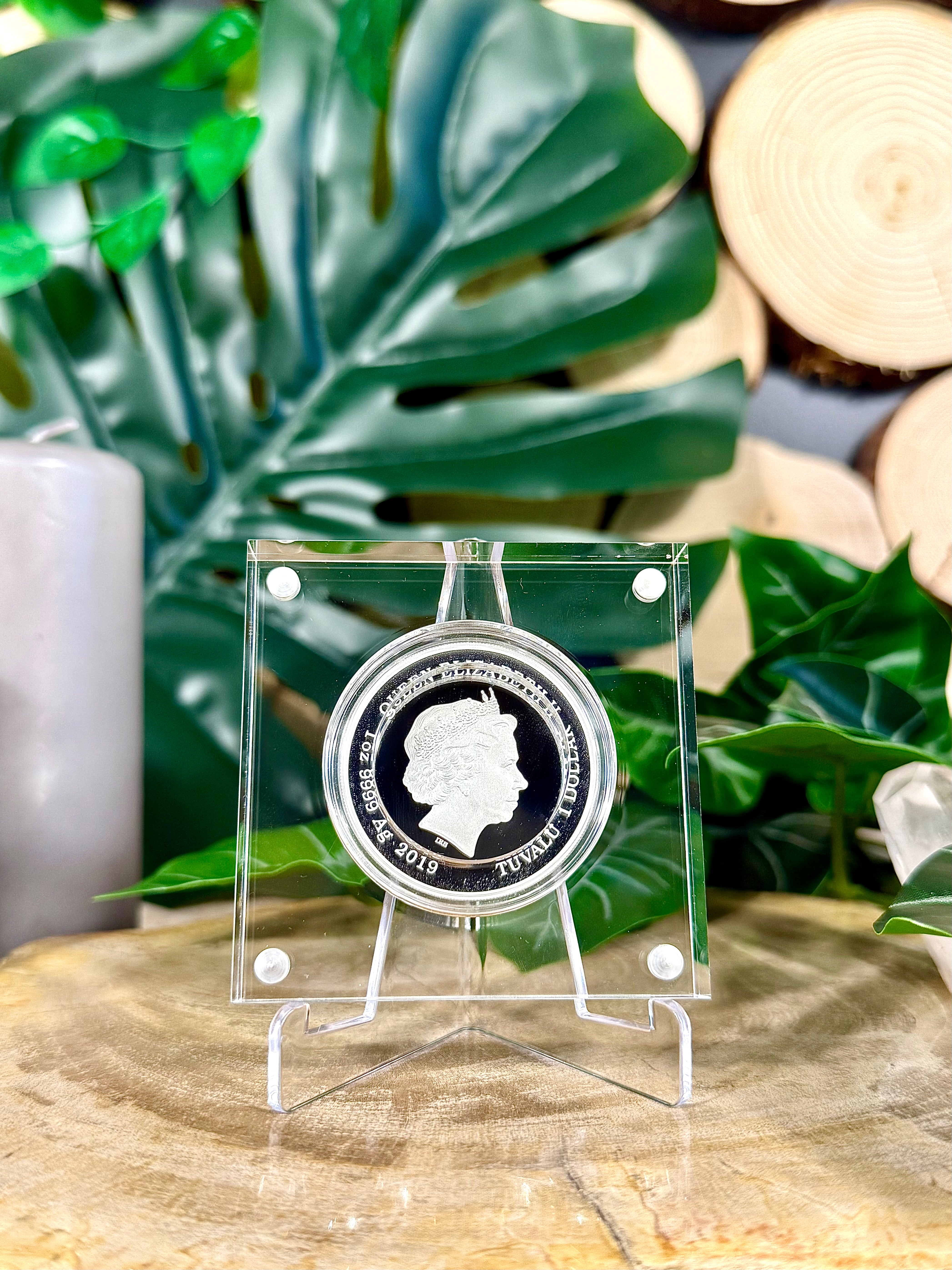 Fundstück Nr. 204 | Deadshot- Suicide Squad | 1 oz Silber Münze