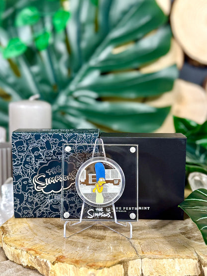 Fundstück Nr. 209 | Marge Simpson | 1 oz Silber Münze