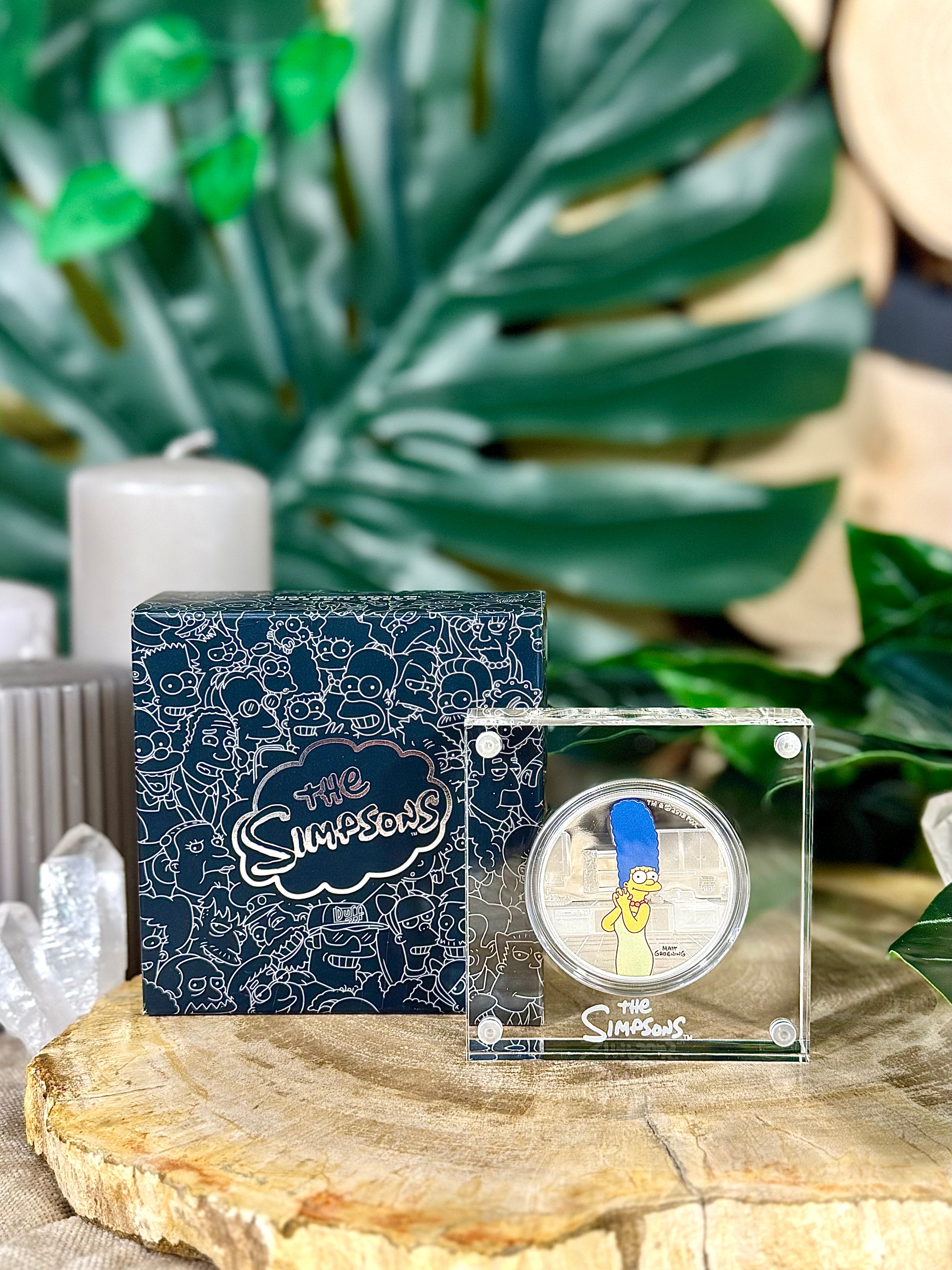 Fundstück Nr. 209 | Marge Simpson | 1 oz Silber Münze