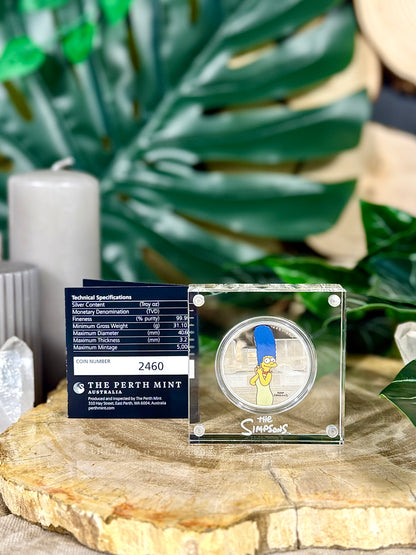 Fundstück Nr. 209 | Marge Simpson | 1 oz Silber Münze